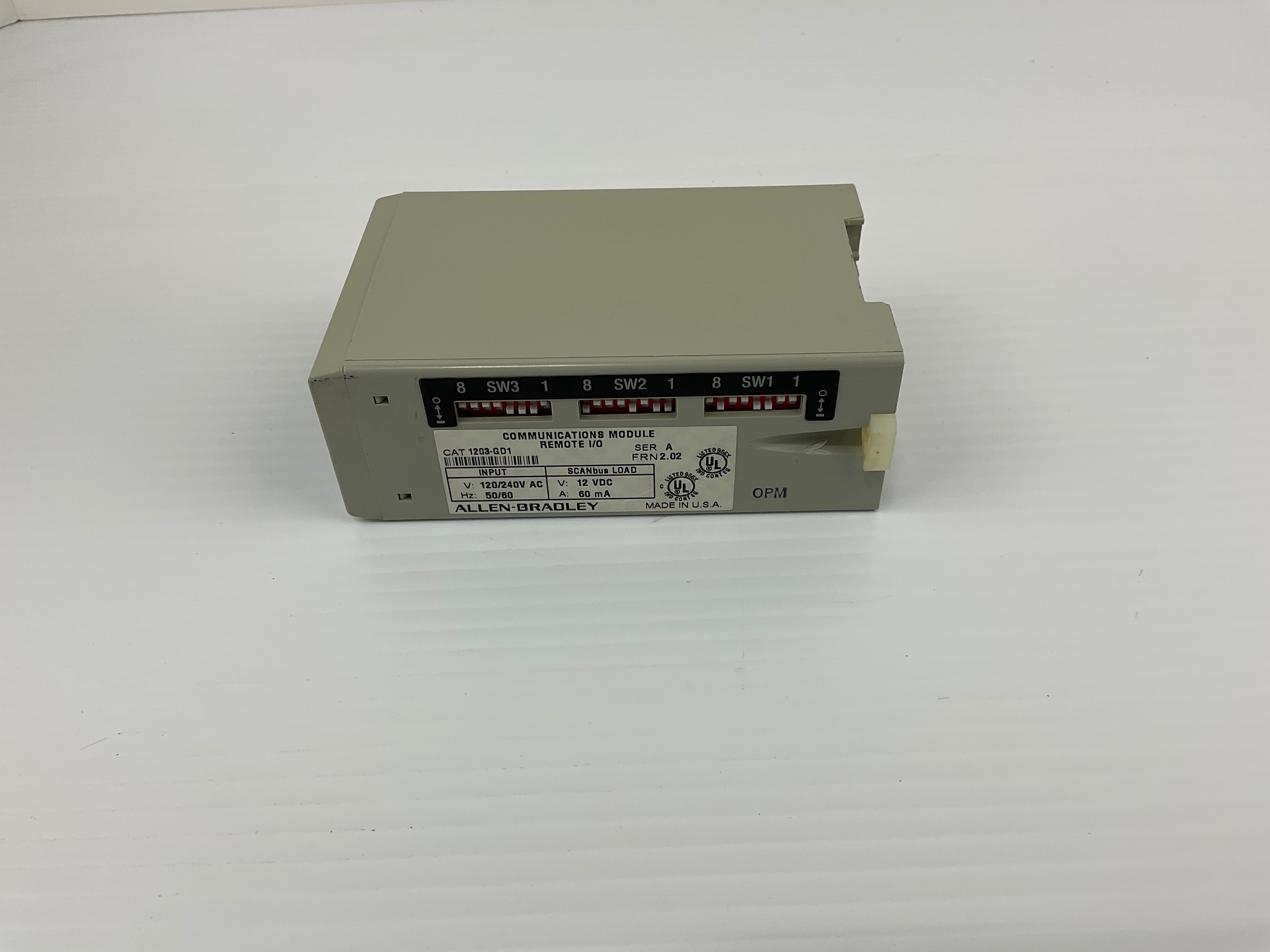 Allen Bradley Communications Module 1203-GK1 Series A 24VDC Remote I/O