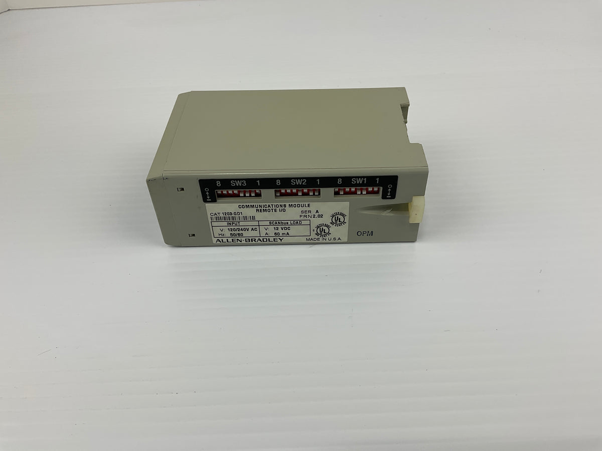 Allen Bradley Communications Module 1203-GK1 Series A 24VDC Remote I/O