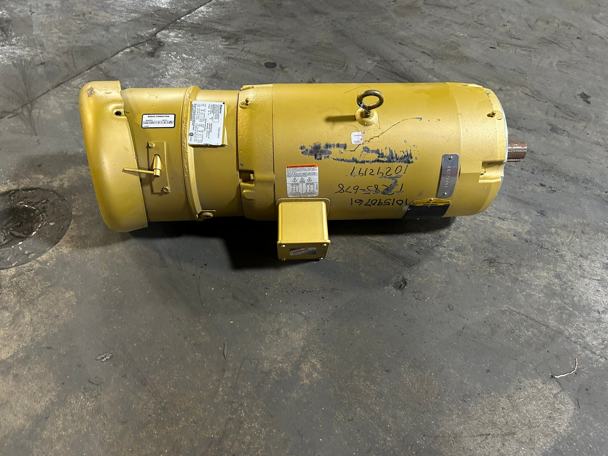 Baldor Reliance VEBM3714T Super E DC Electric Motor 10 HP 3 PH 60Hz 1770 RPM