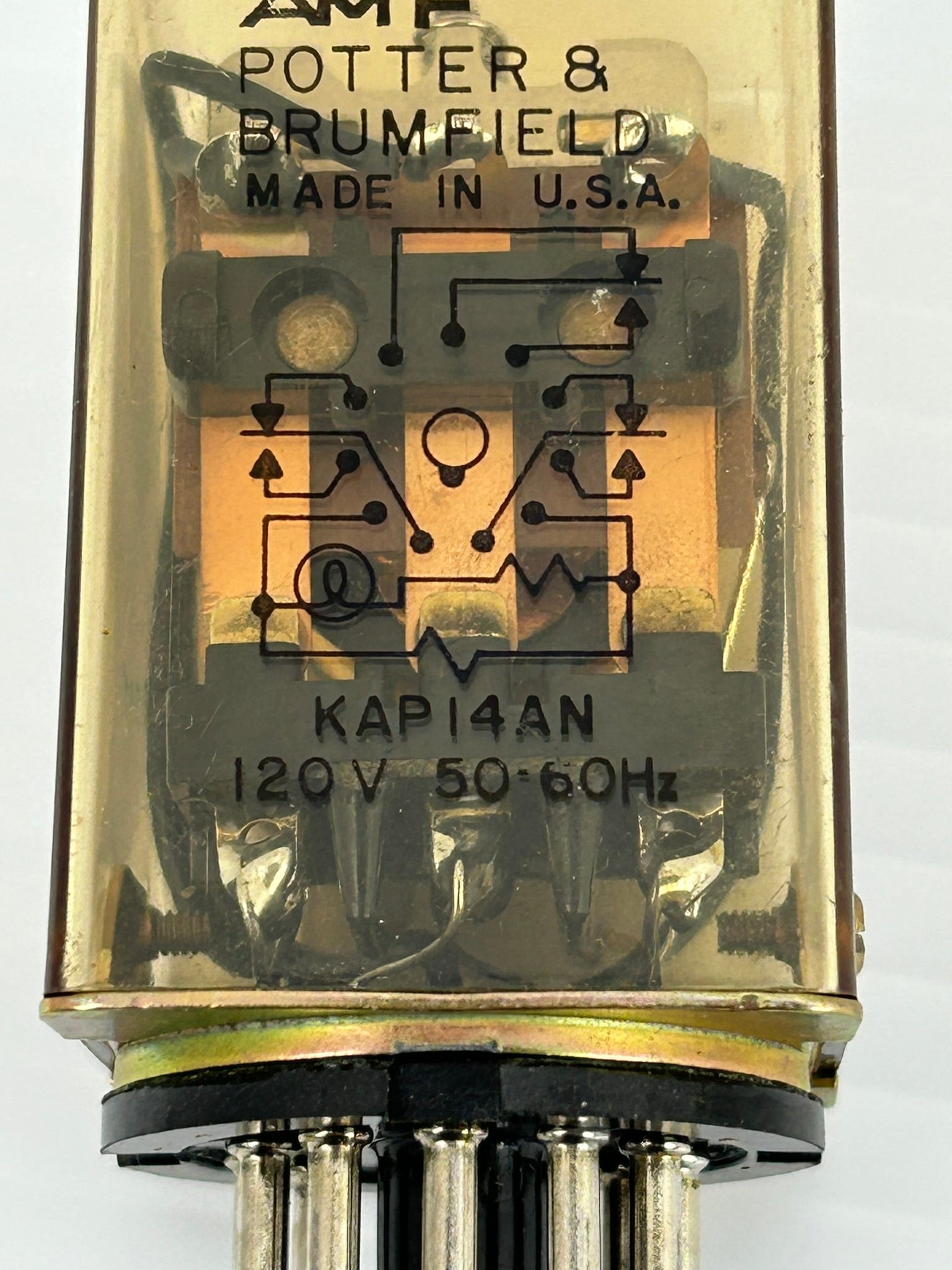 Potter & Brumfield KAP14AN AMF Relay 120V 50/60Hz - Lot of 3