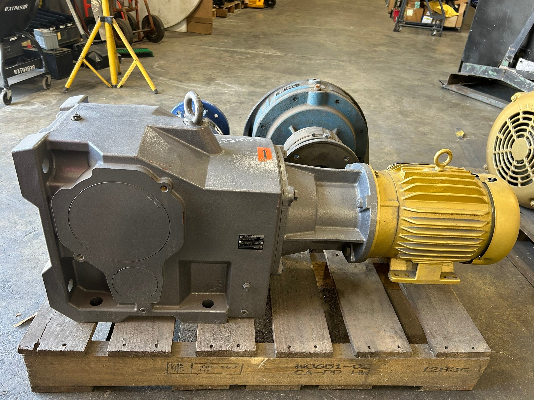 Nord Drivesystems 202284178-100 Gear Reducer Gearmotor w/ Baldor CEM3665T Motor