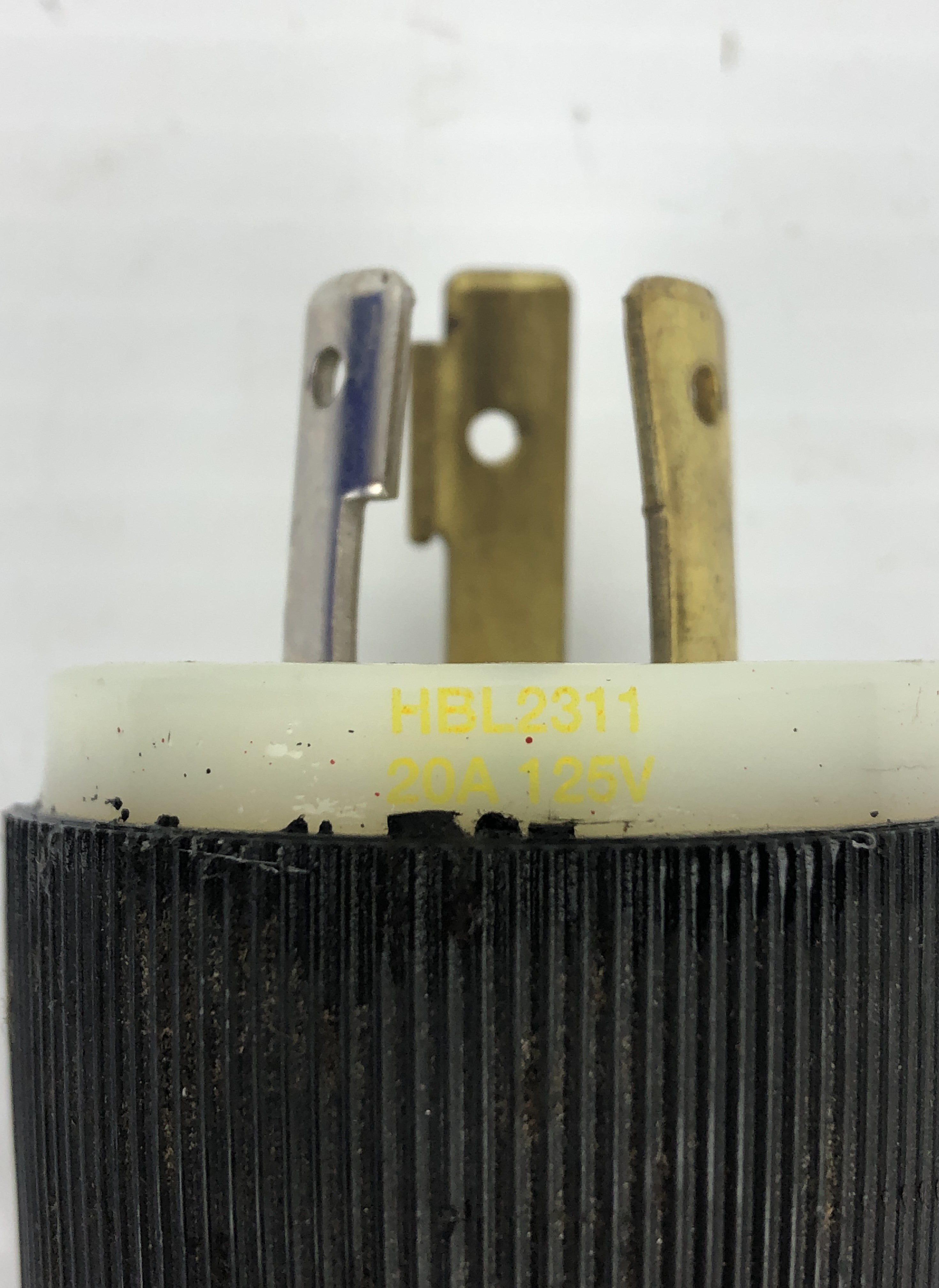 Hubbell Turn and Pull Plug HBL2311 20A 125V - Lot of 5