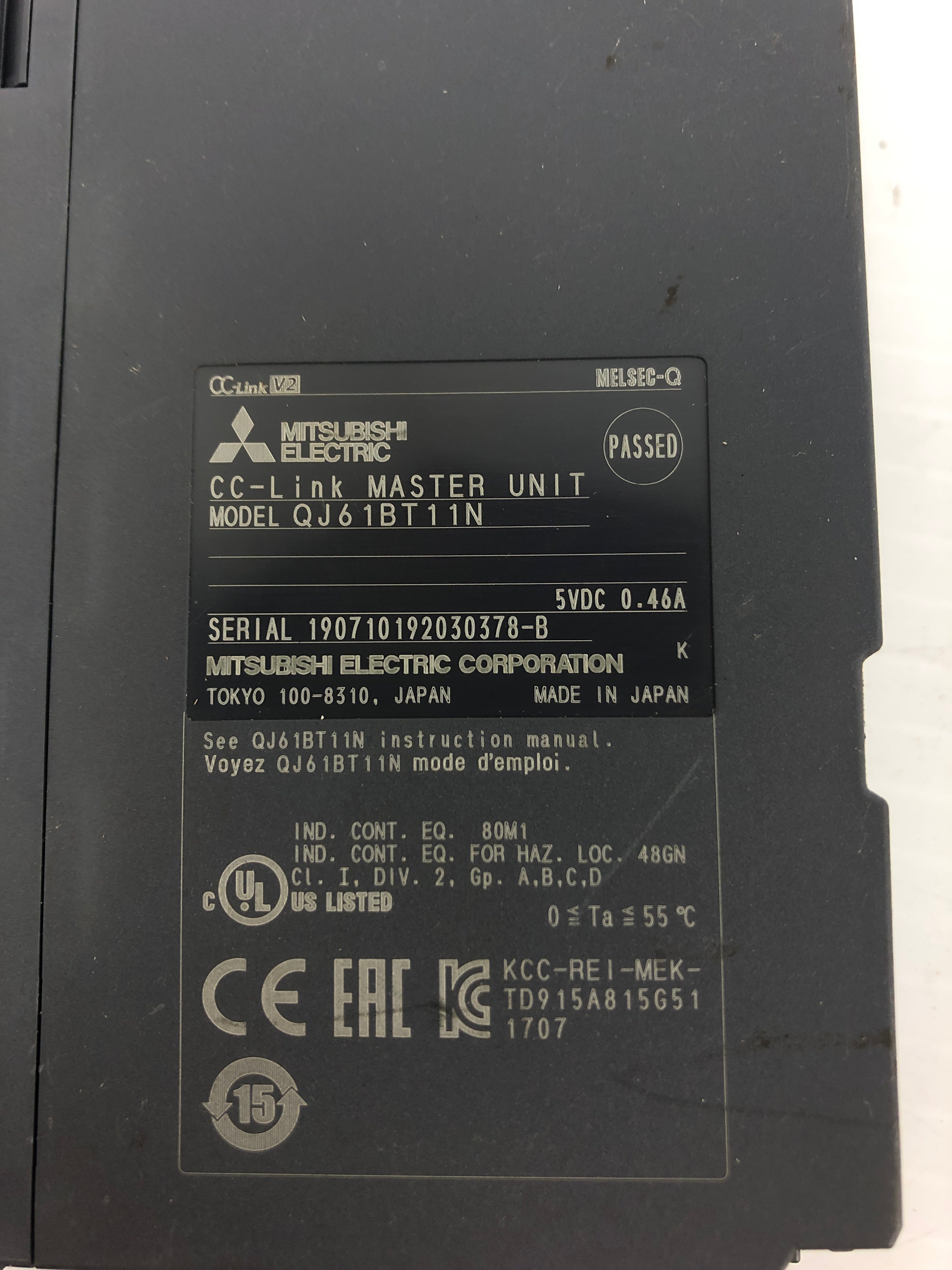 Mitsubishi Electric QJ61BT11N Master Slave Unit with Connector Terminal Block