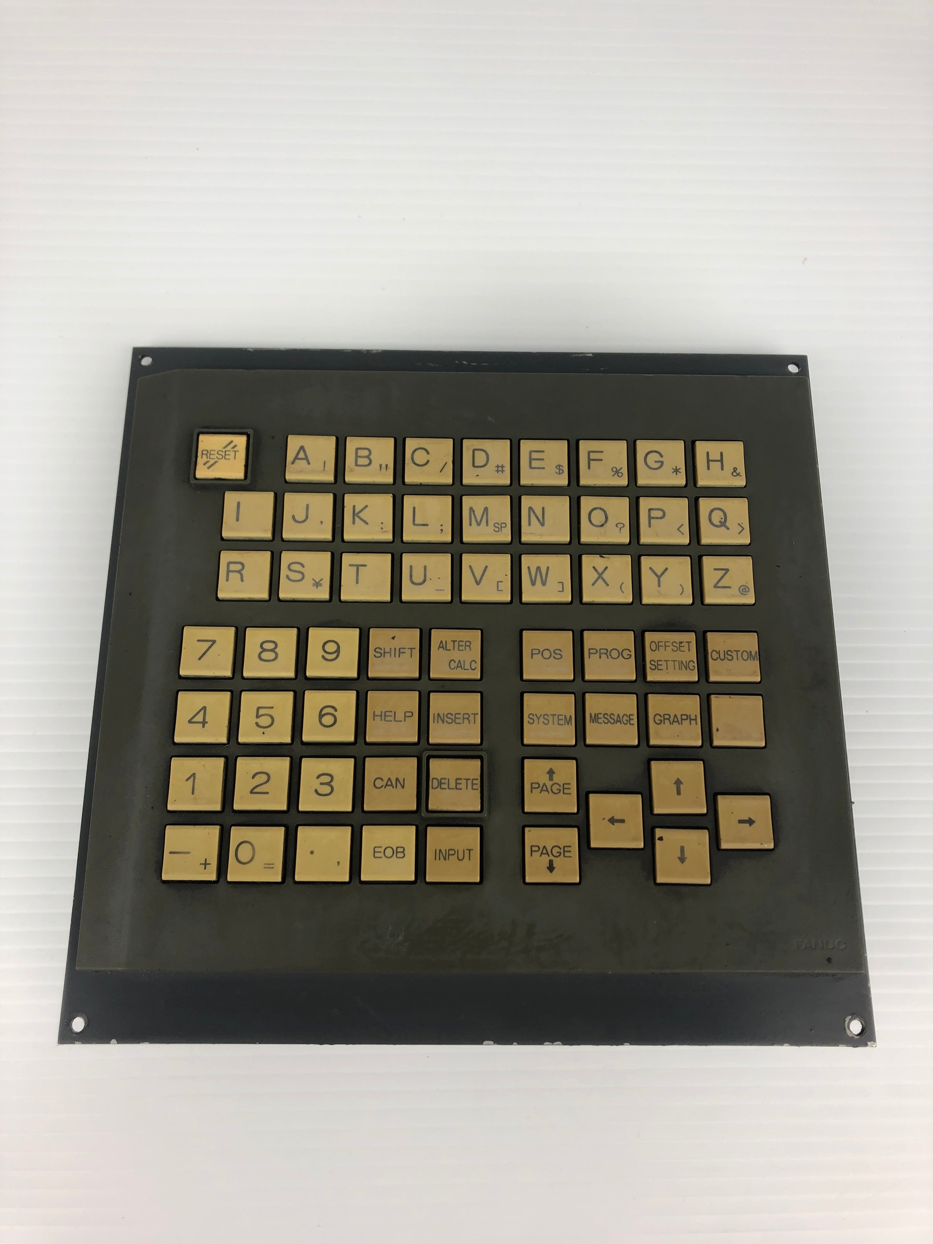 Fanuc A02B-0261-C164/MCR MDI Unit Operator Keypad N0891