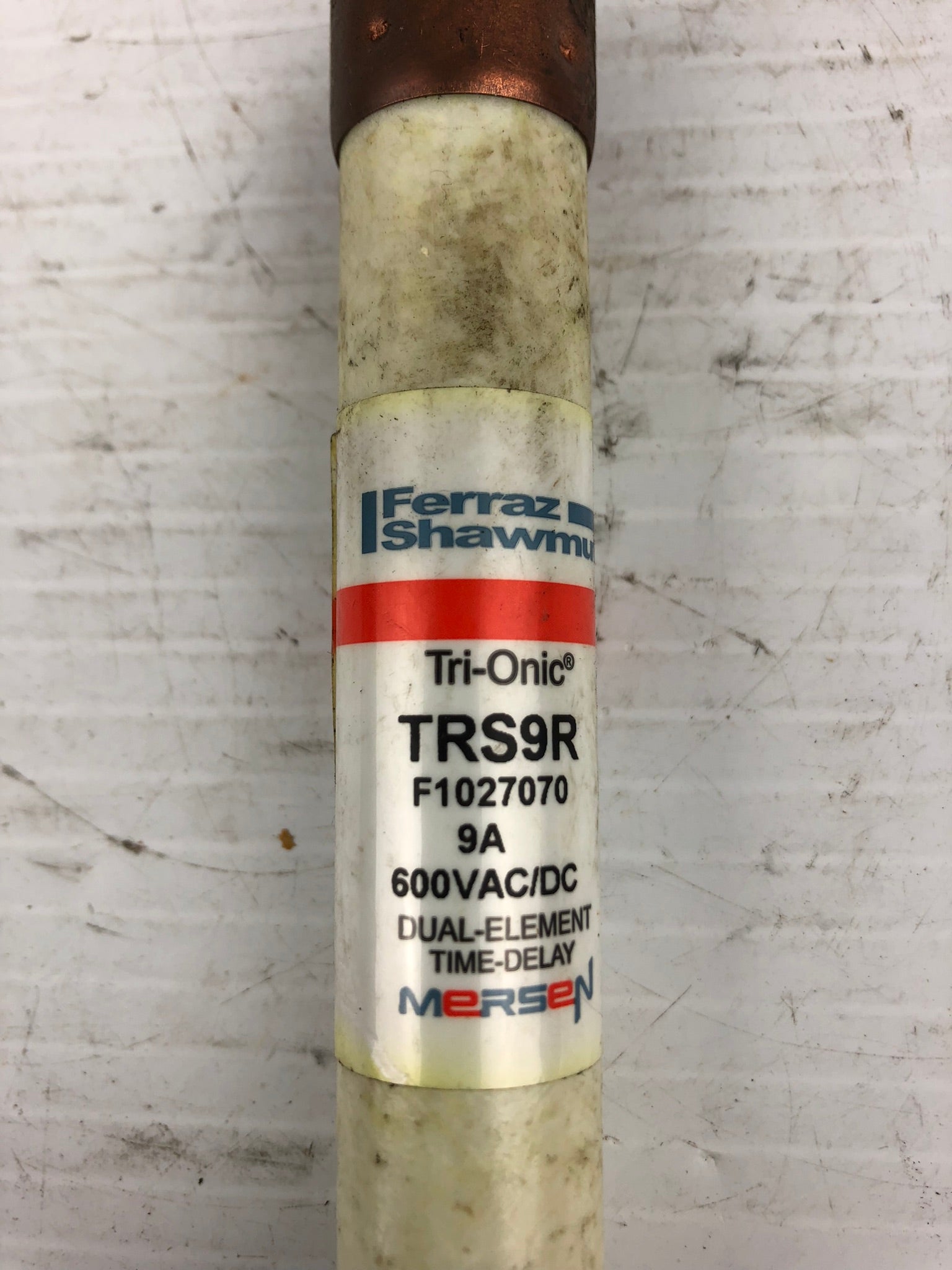 Gould Shawmut TRS9R Time Delay Fuse 9A 600V