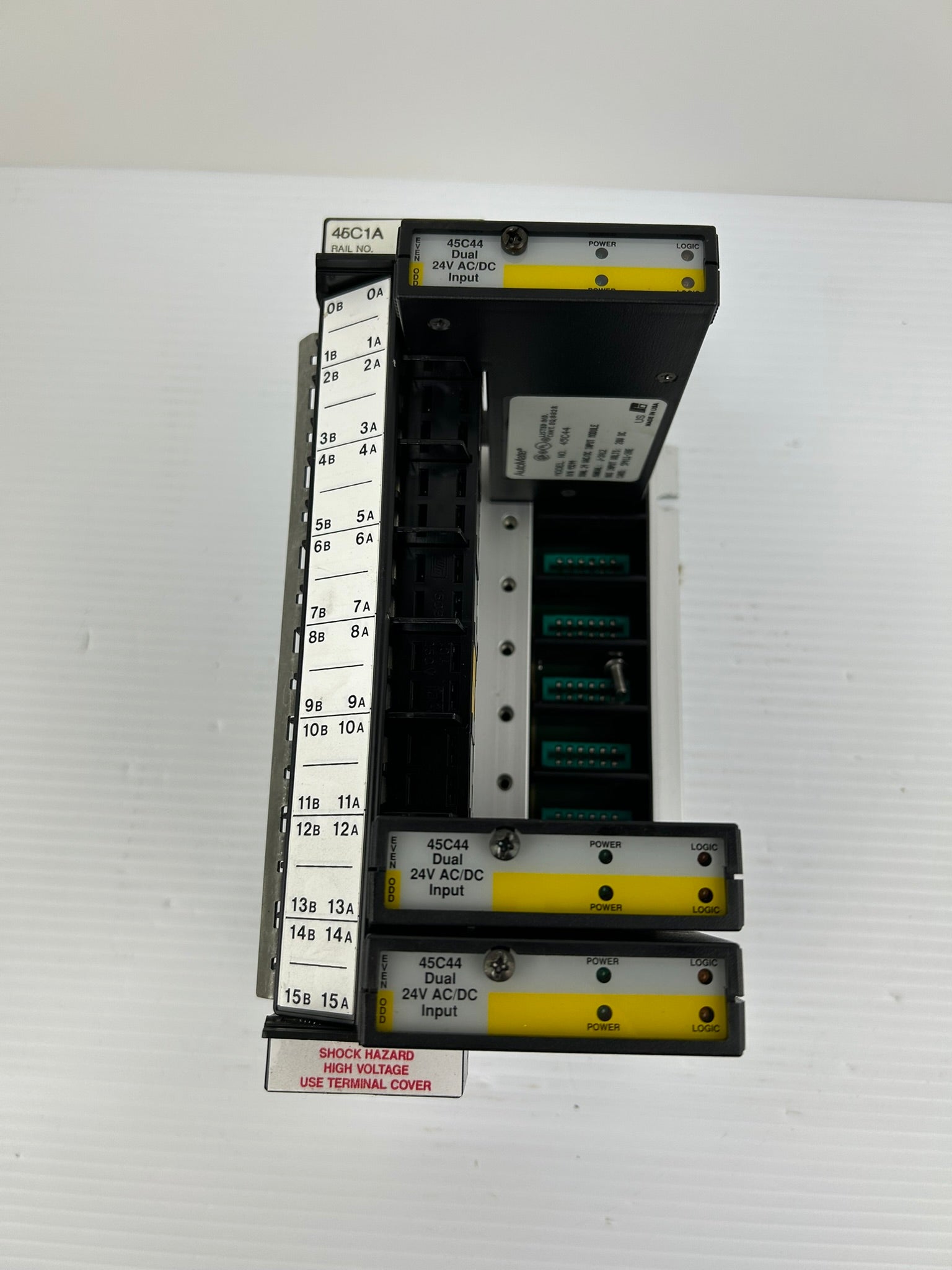 Reliance Electric Automate 45C1A Programmable Controller with (3) 45C44 Modules
