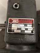 Westinghouse GD75 Motor FS 1/4HP 1725RPM 3PH Winsmith 3MCTD Speed Reducer 0.24HP