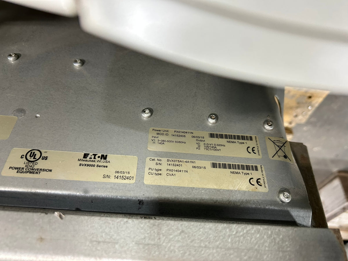 Eaton SVX9000 VFD Variable Frequency Drive Power Unit SVX075A1-4A1N1