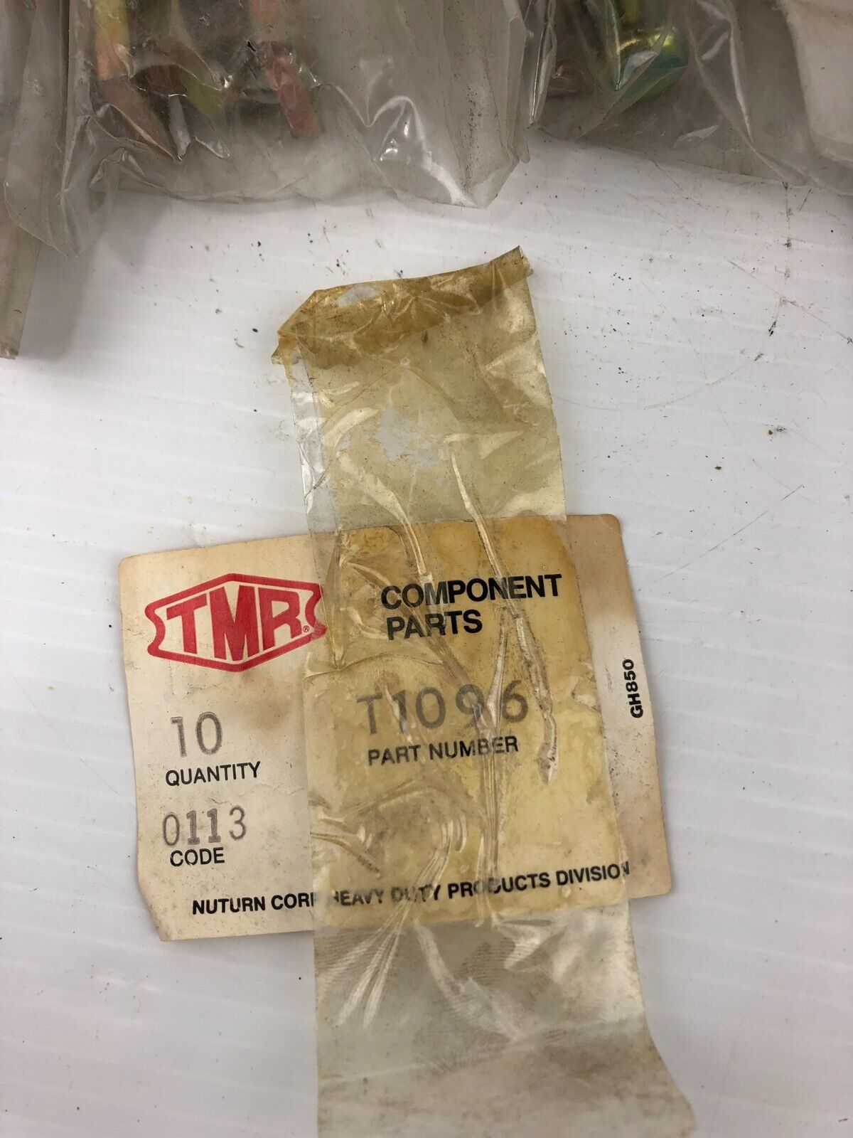 TMR T1096 Component Parts - Lot of 8