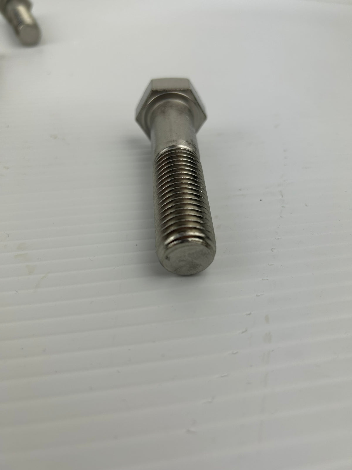 ABP S30400 Hex Screw Bolt 3-5/8" Long x 5/8" Diameter - Lot of 8