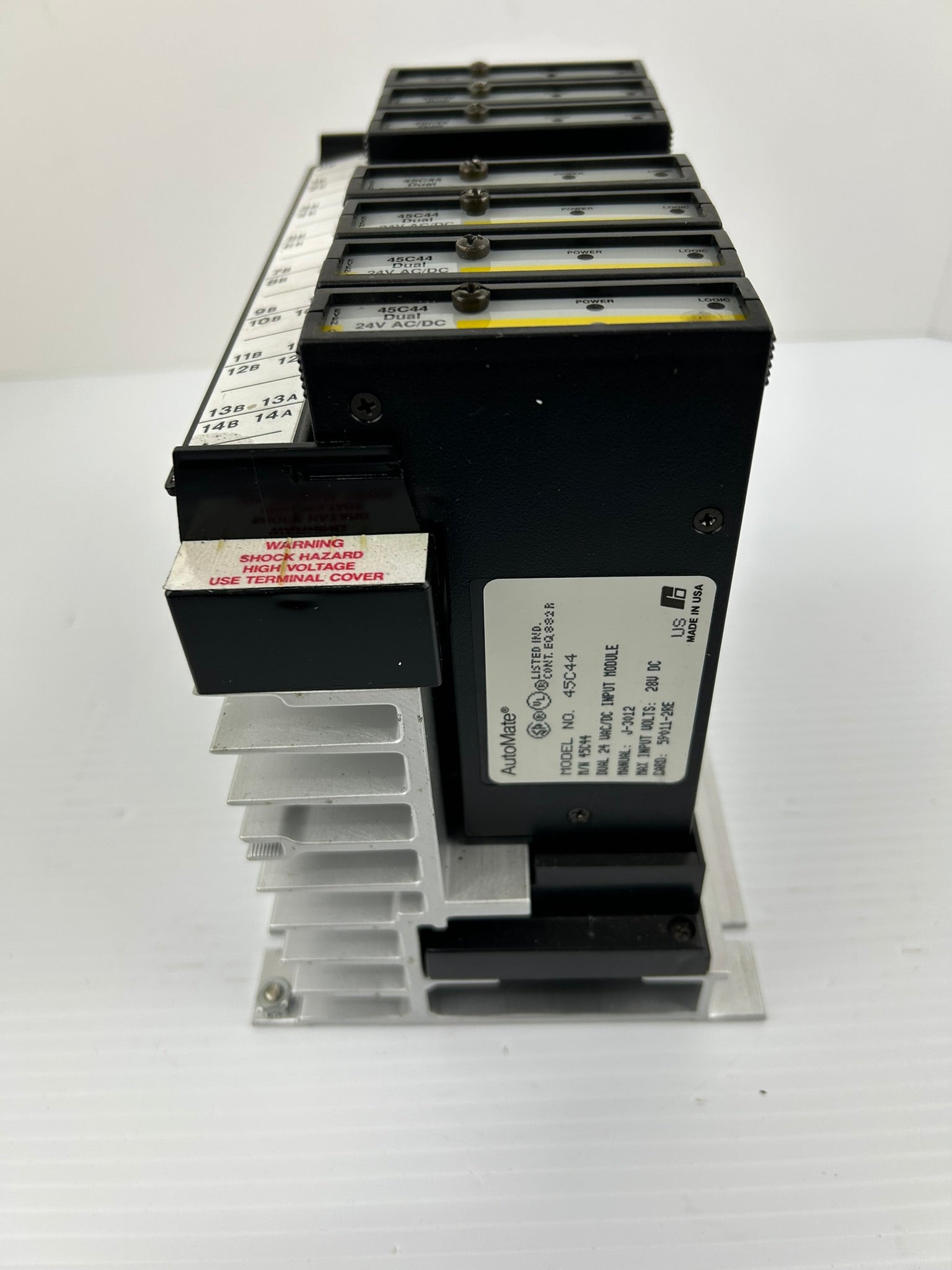 Reliance Electric Automate 45C1A Programmable Controller with (7) 45C44 Modules