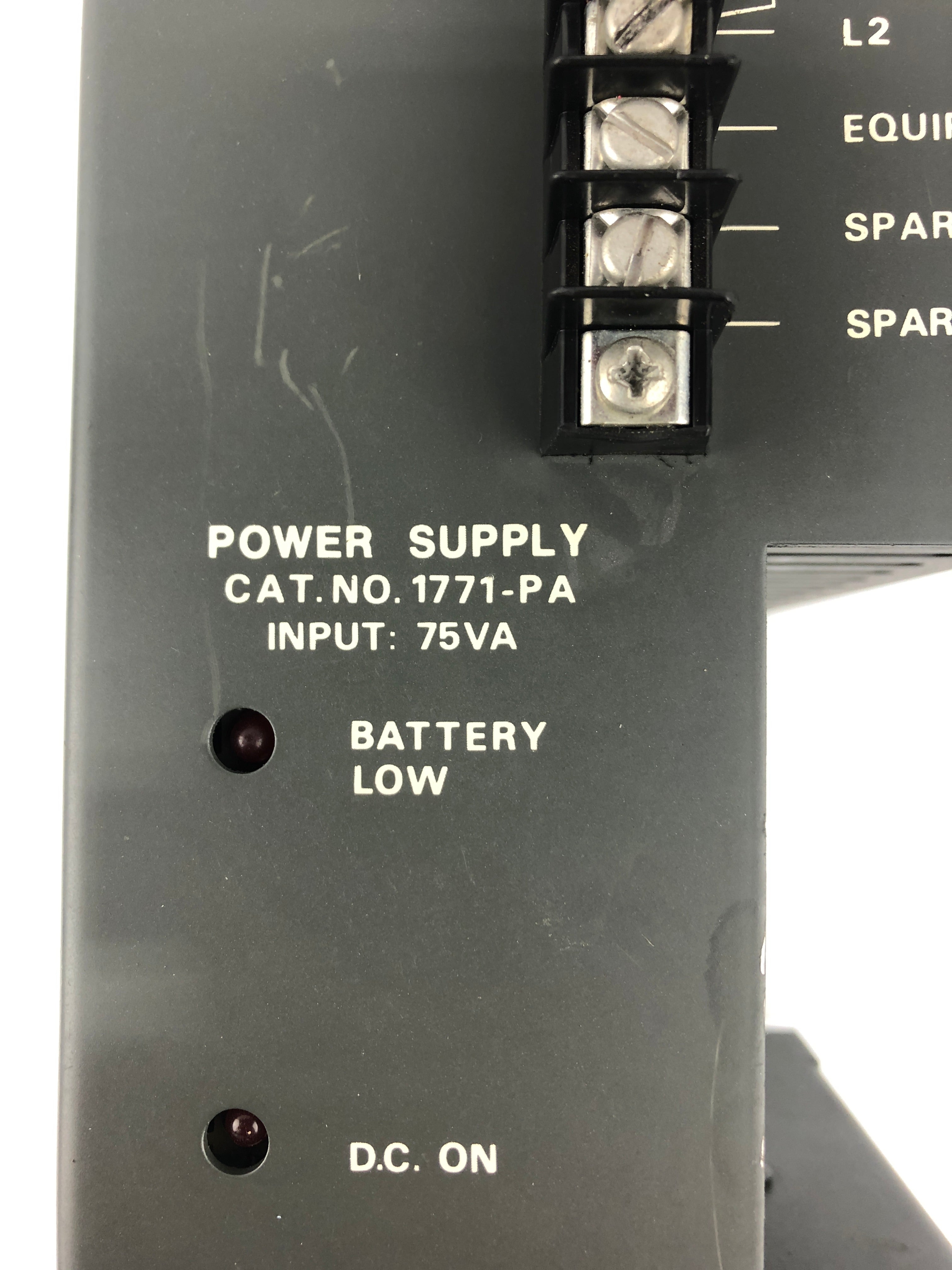 Allen-Bradley 1771-PA Power Supply 220/240VAC 1A