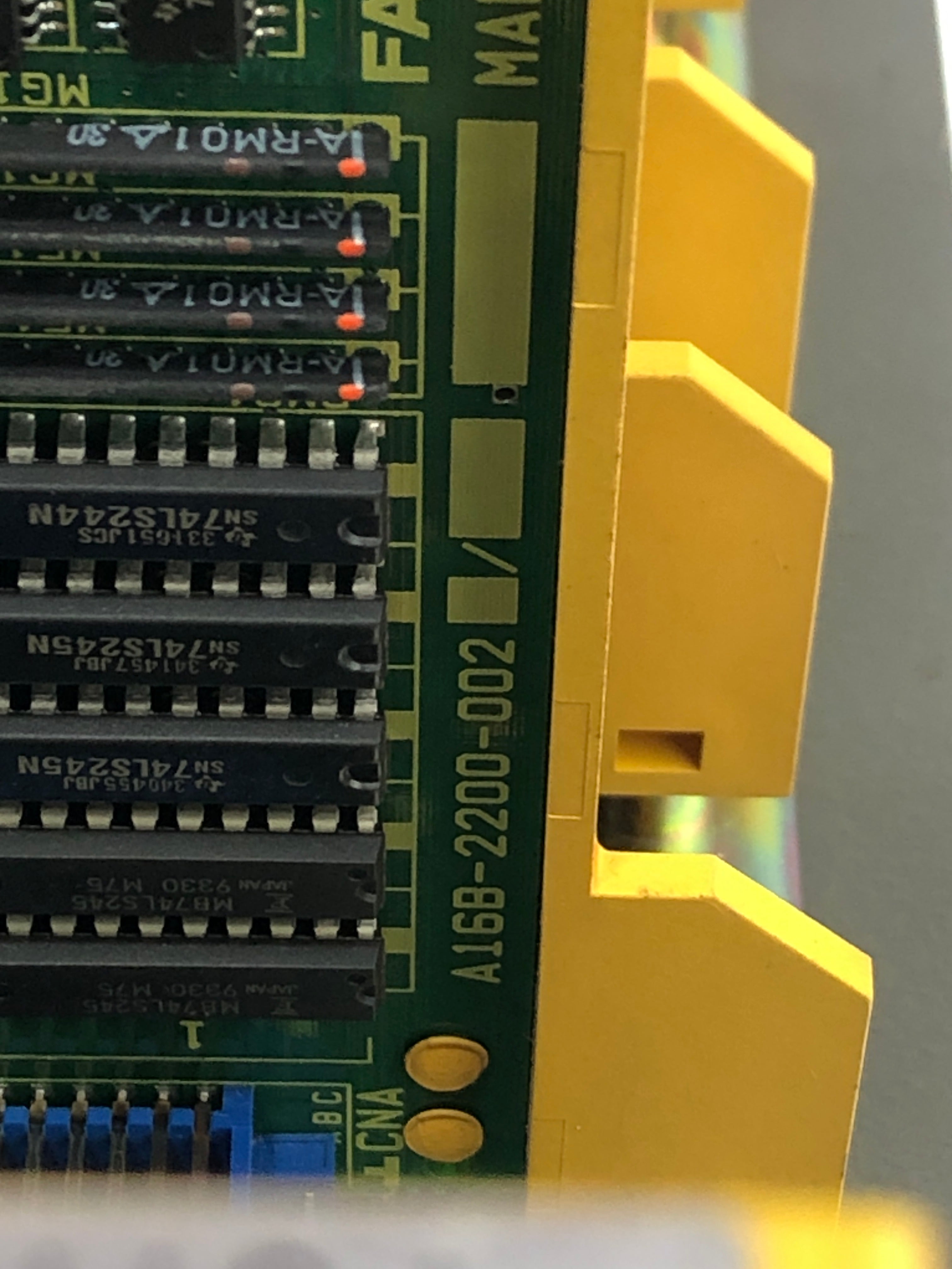 Fanuc A02B-0094-B502 PLC Rack Circuit Board Assembly Series 15-TTF