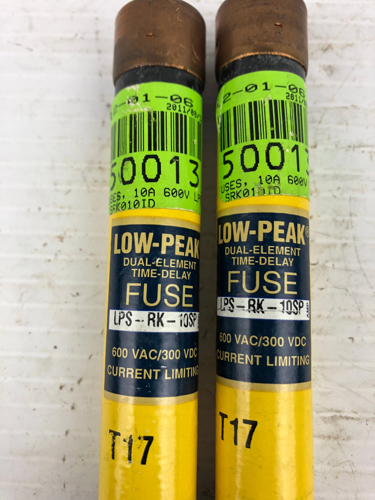 Bussmann LPS-RK-10SP Limiting Fuse - Lot of 2