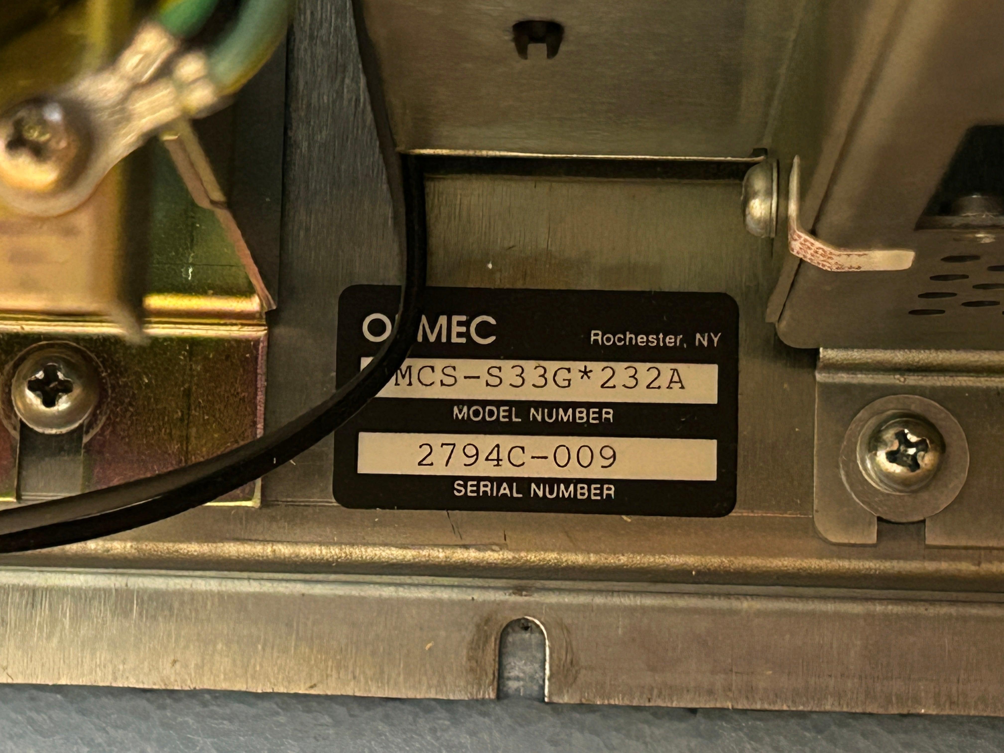 Ormec MCS-S33G*232A Servo Drive Assembly 2794C-009