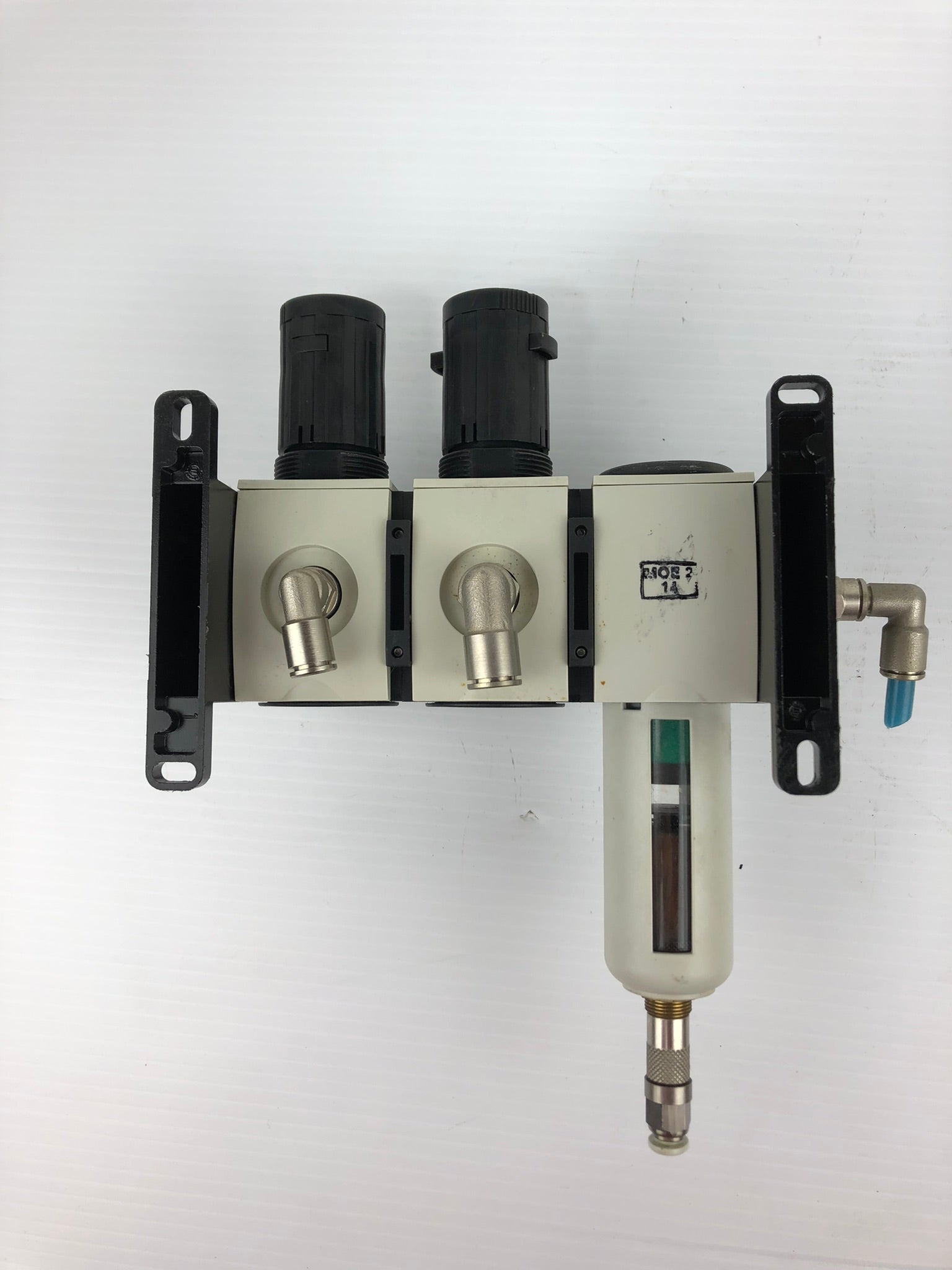 Rexroth Pneumatic Pressure System with Gauges and Lubricator AS2-RGS-G038-GAN