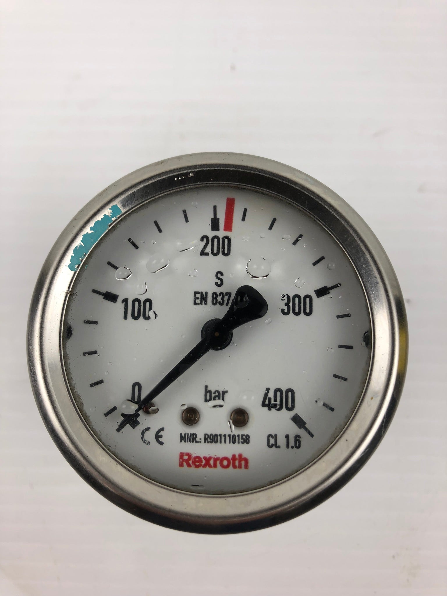 Rexroth R901110158 Pressure Indicator Gauge 0-400 bar