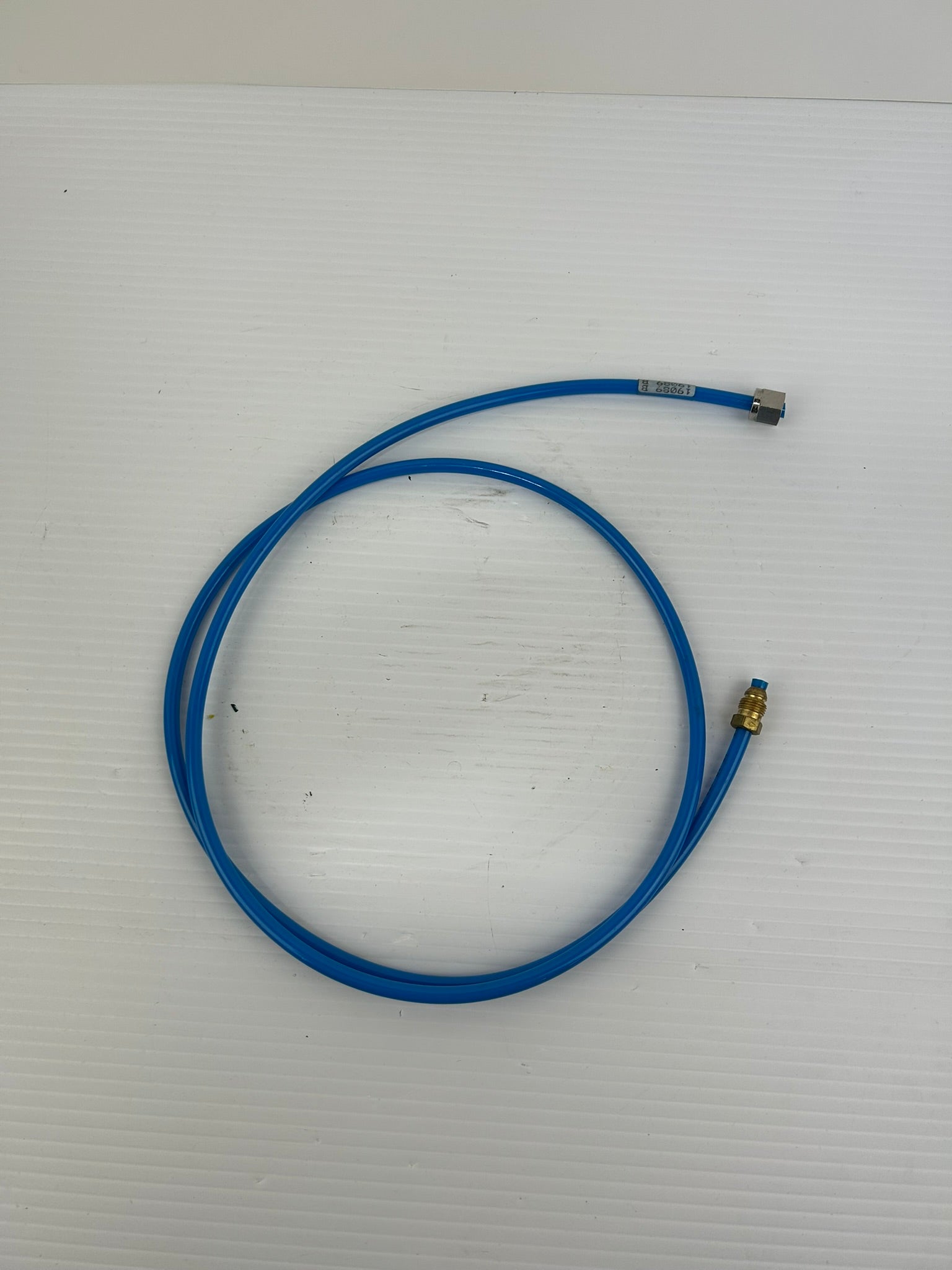 Festo PUN-H-1/4 Blue Plastic Tube with Fittings Penuamtic 150 PSI ~54" Long