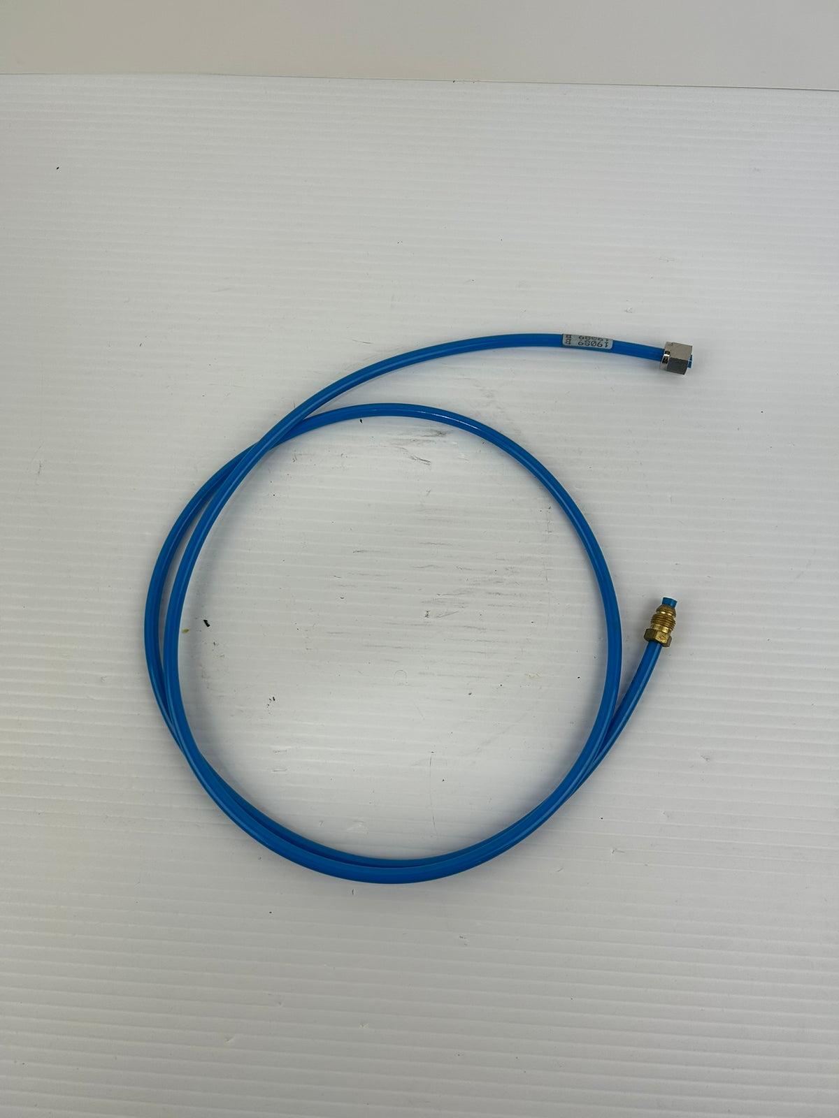 Festo PUN-H-1/4 Blue Plastic Tube with Fittings Penuamtic 150 PSI ~54" Long