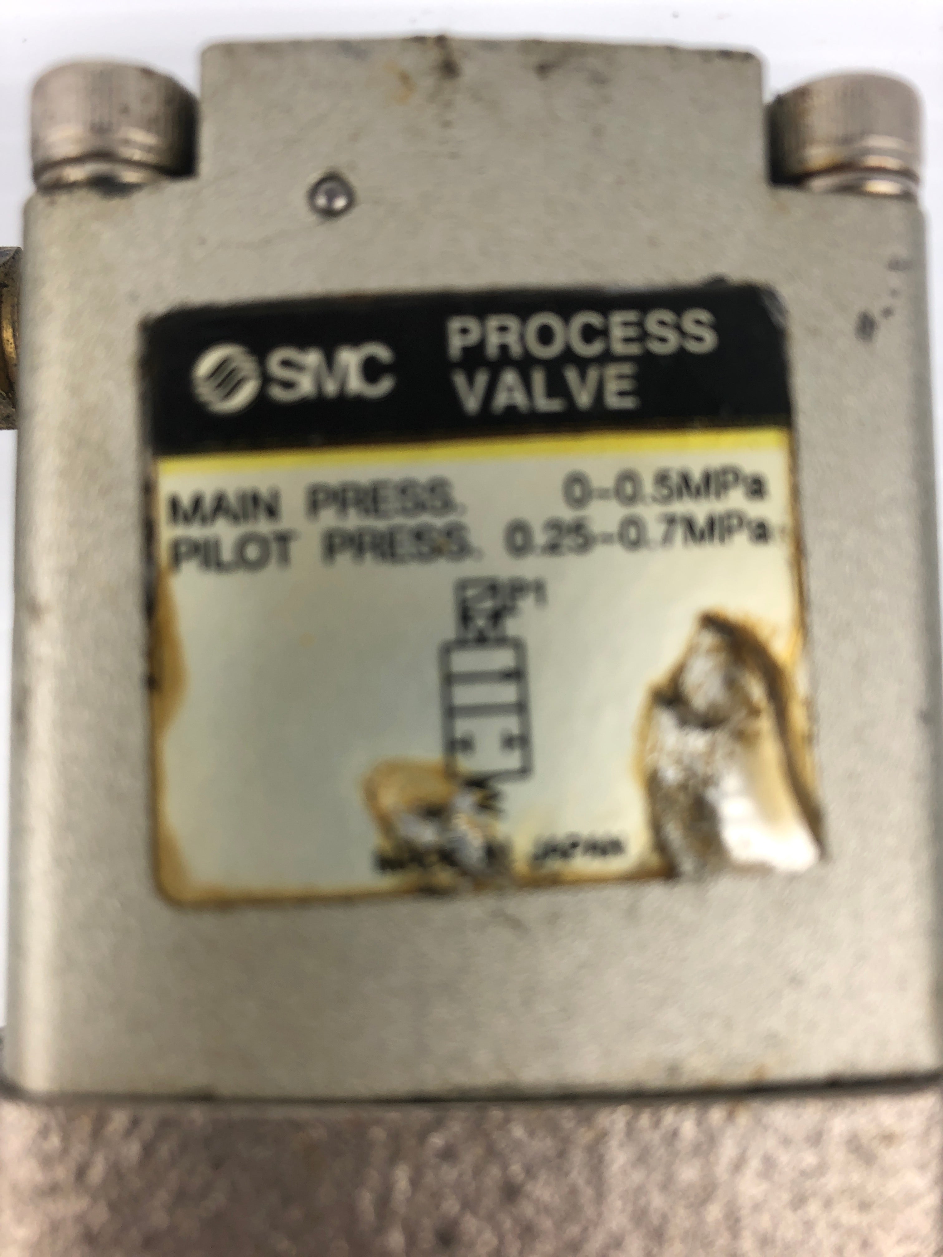 SMC VNC311A Process Valve with 20mm Port