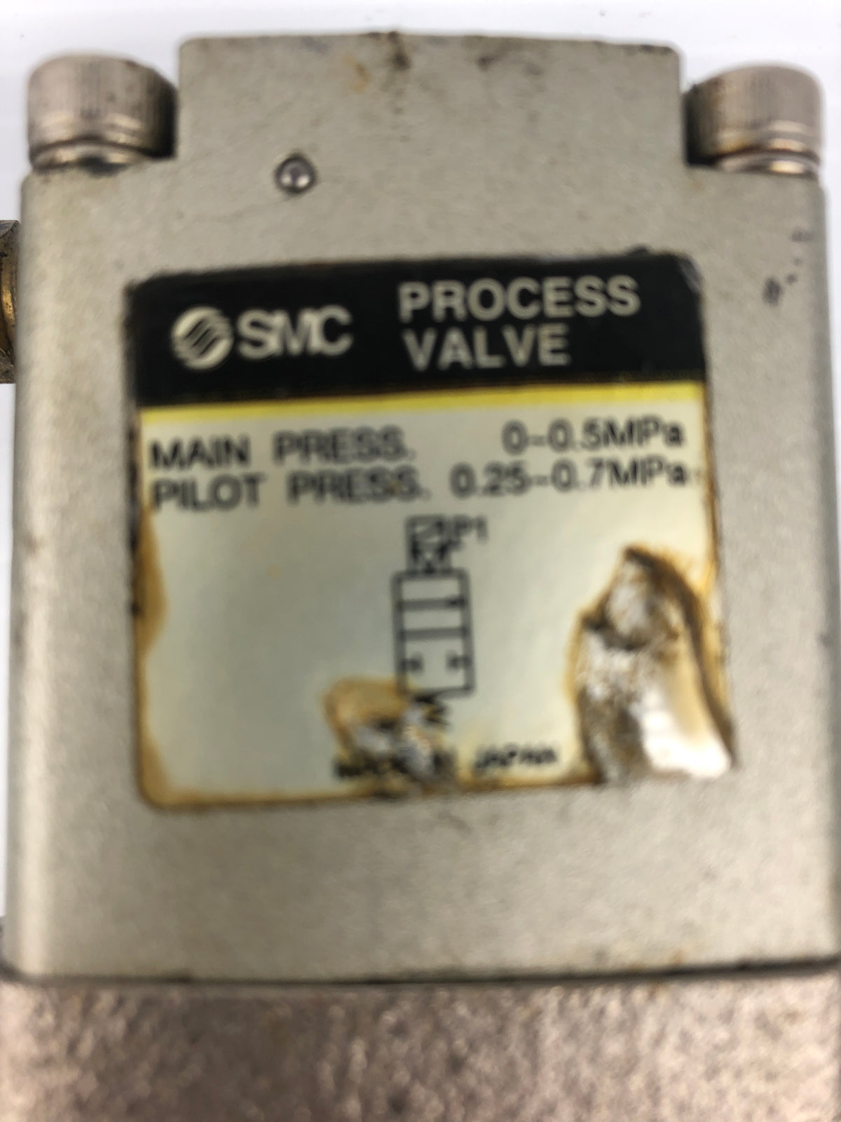 SMC VNC311A Process Valve with 20mm Port