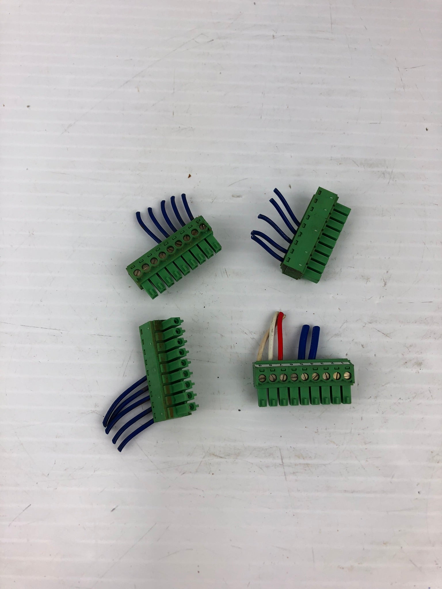Phoenix Contact MC 1.5 -3.81 10 Connector Terminal Block - Lot of 4
