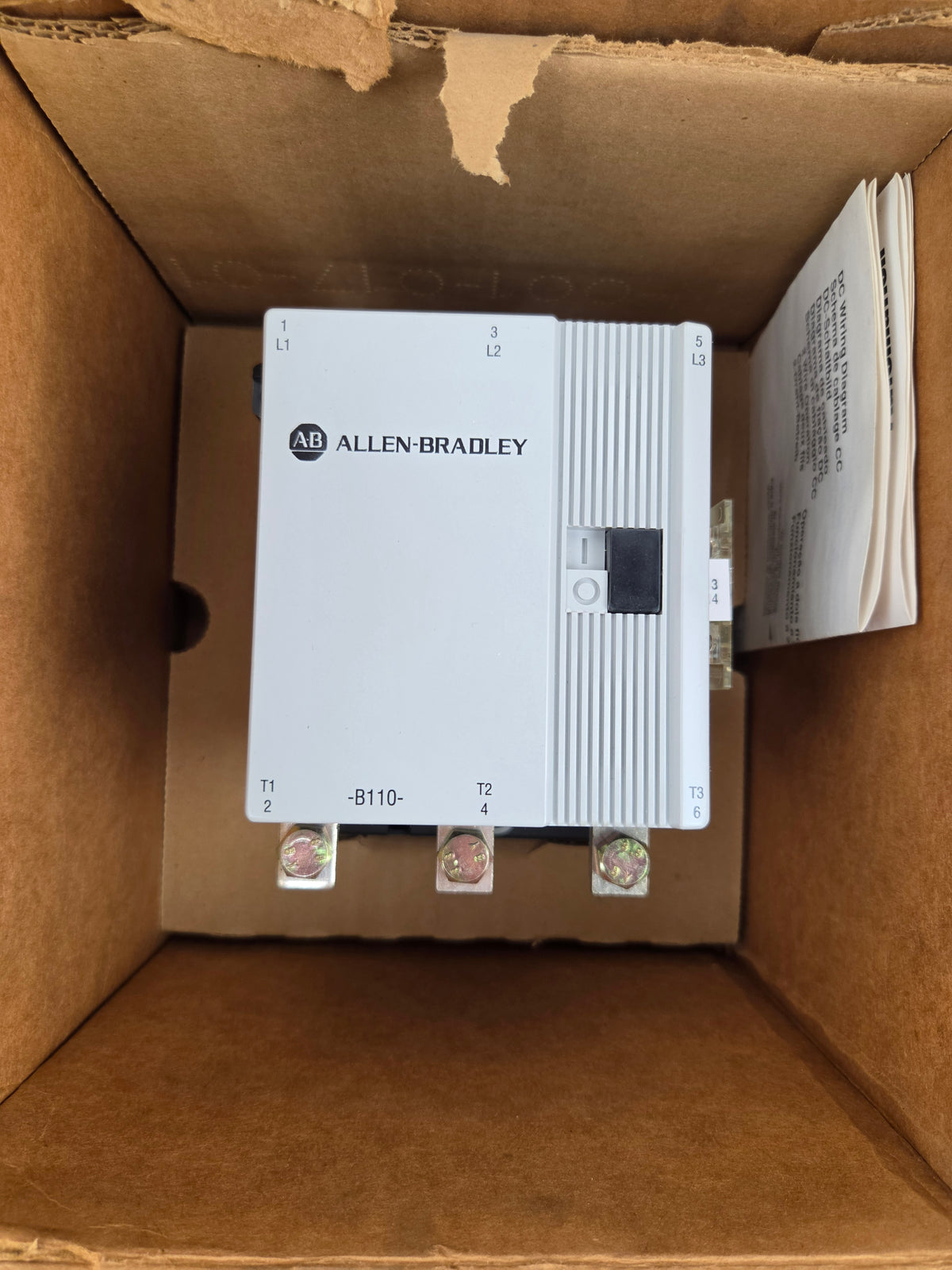 Allen-Bradley 100-B110N*3 Contactor Series B 110A 600V 3P New - Ships From USA