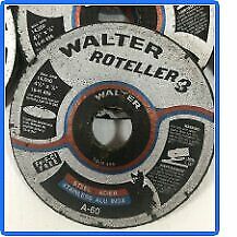 Walter Roteller 3 Grinding Wheel 4 1/2" x 7/8" A-60 15-H-456 (Lot of 21)