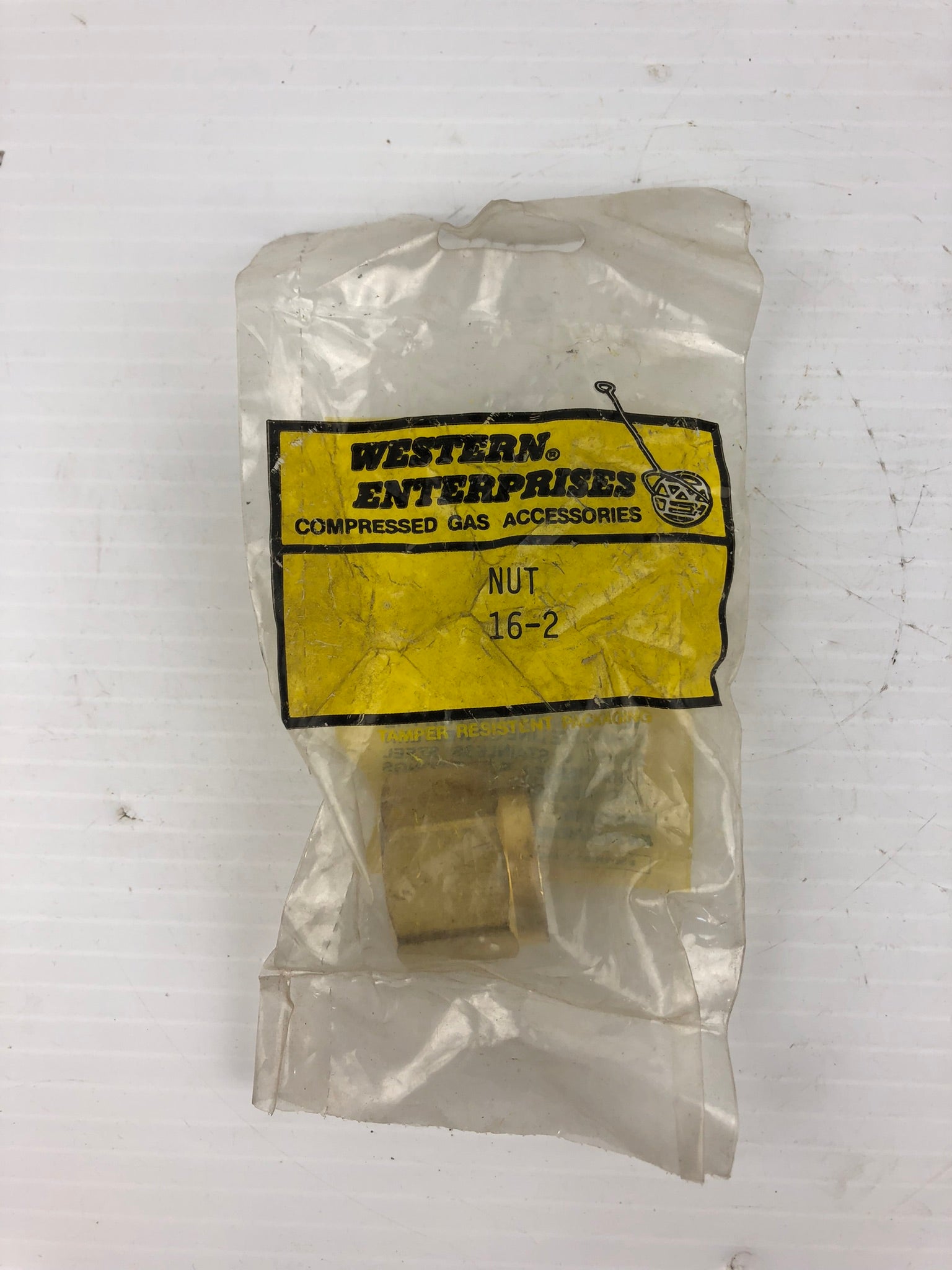 Western Enterprises 16-2 Brass Nut