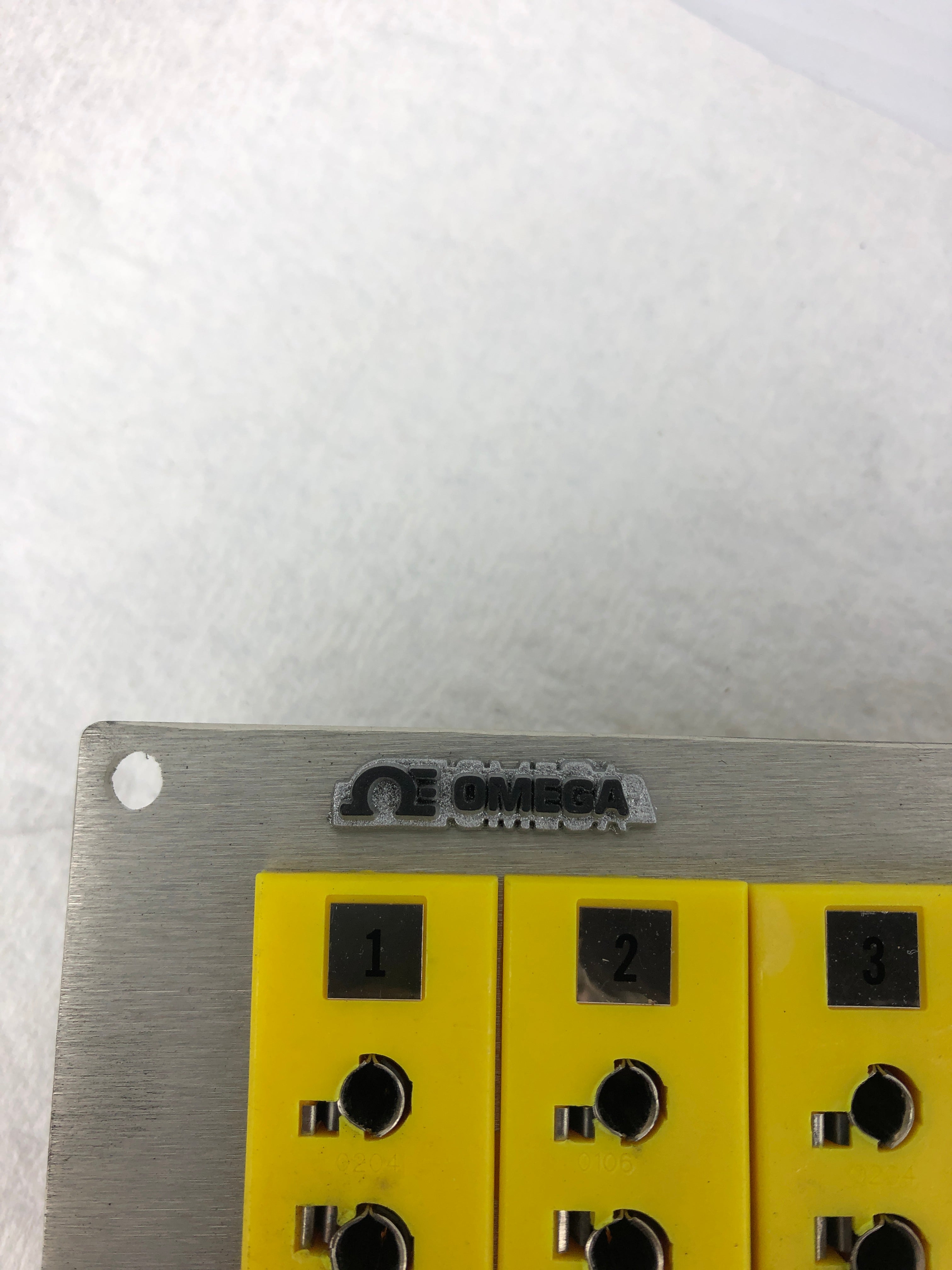 Omega Type K Terminal Connector Plug Panel