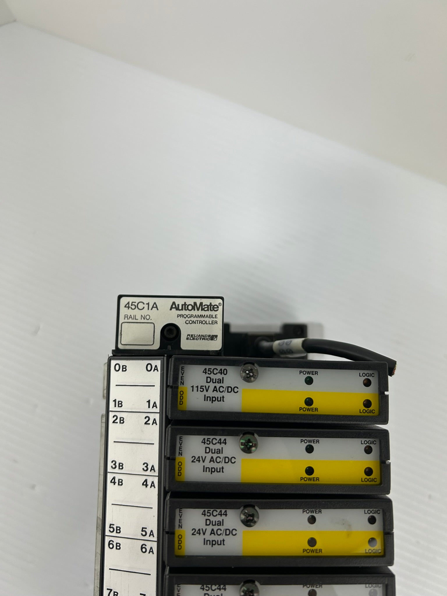 Reliance Electric Automate 45C1A Programmable Controller with (8) Modules