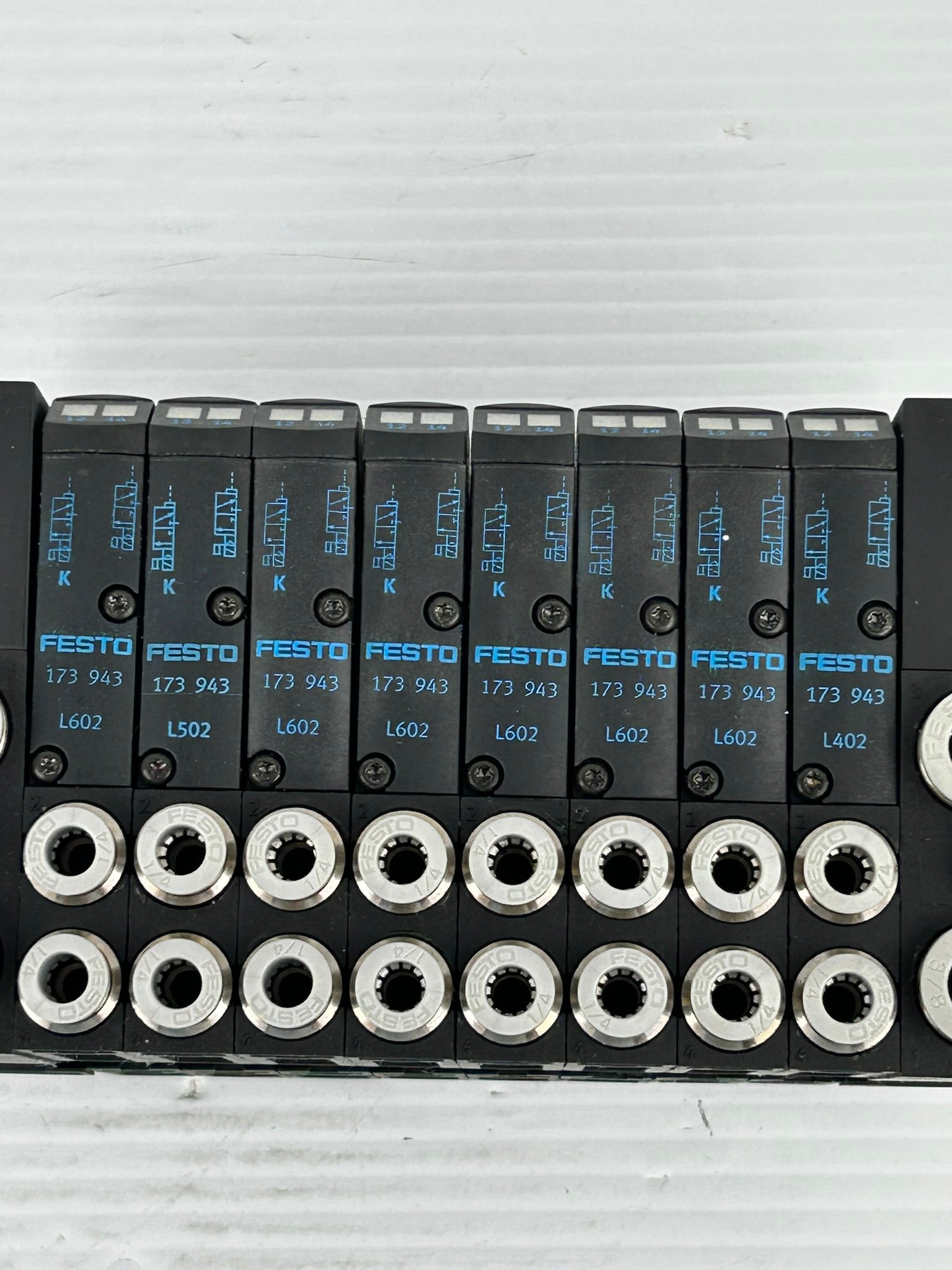 Festo CPA10-IFB-CP Valve Manifold Assembly 173510 LD07 CPA14-AW CPA14-EPR