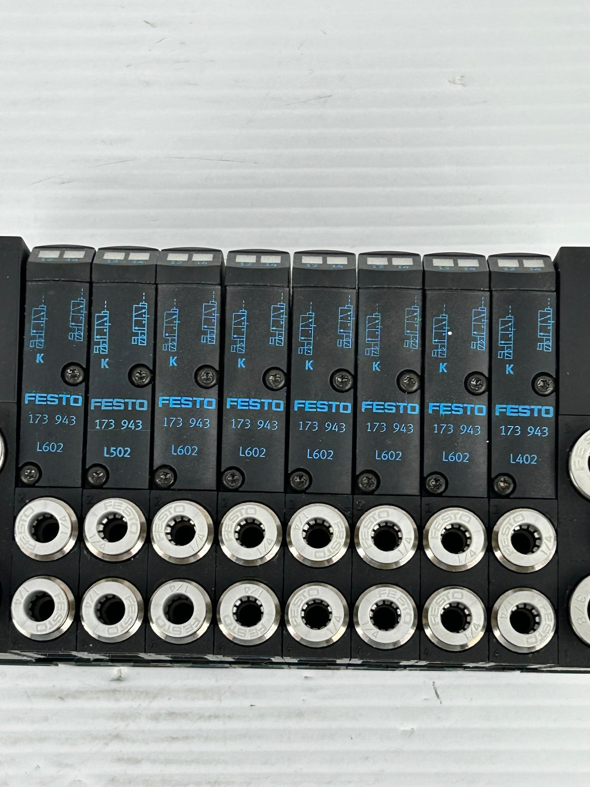 Festo CPA10-IFB-CP Valve Manifold Assembly 173510 LD07 CPA14-AW CPA14-EPR