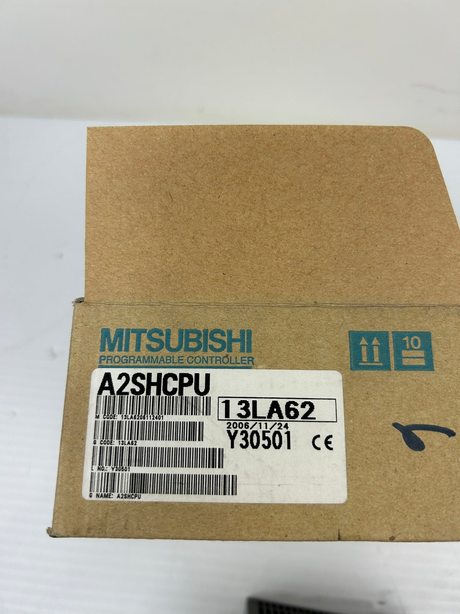 Mitsubishi A2SHCPU Melsec CPU Unit 14k Step PLC Module with 2 Keys
