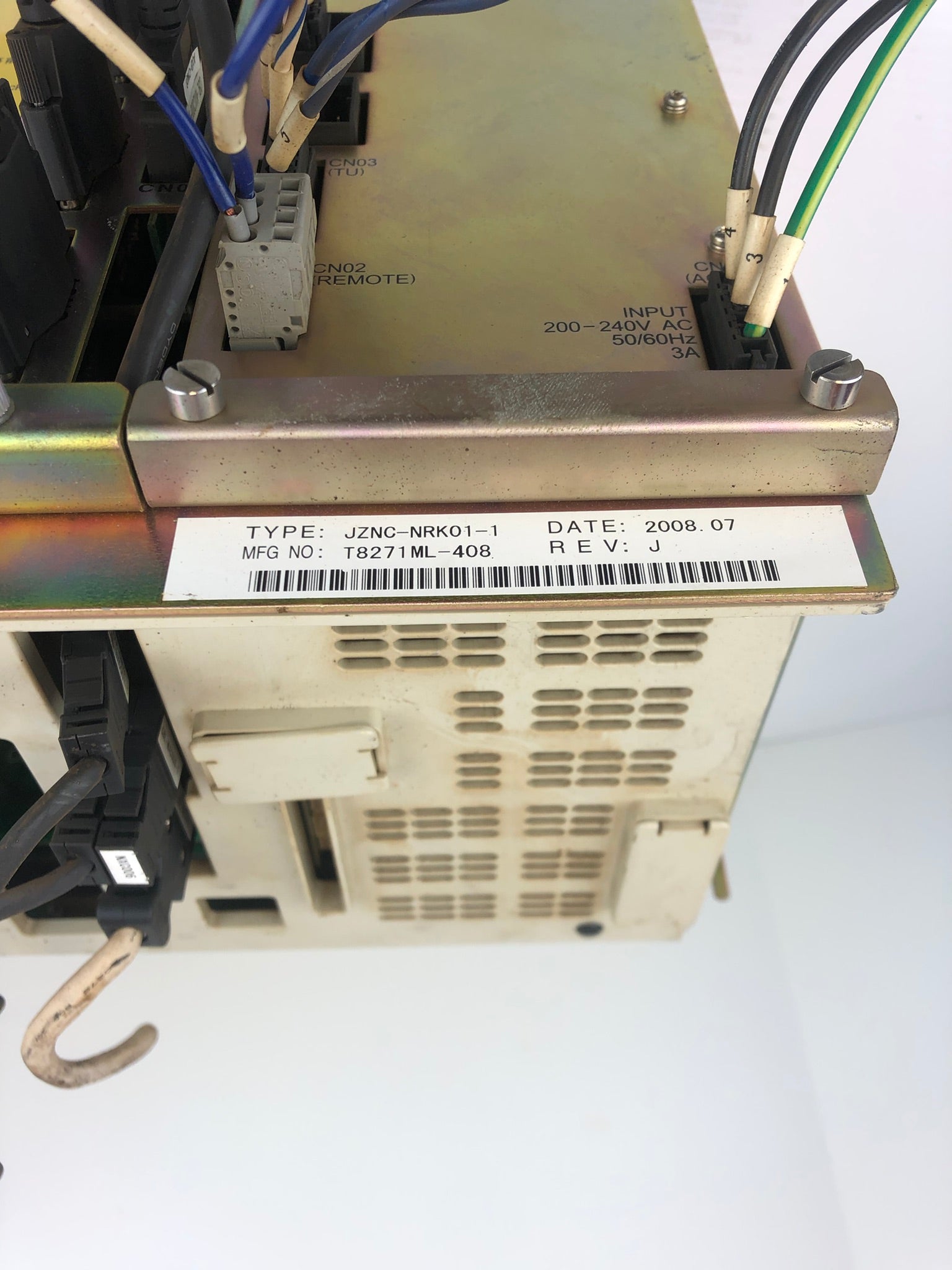Fuji Electric CPS-420F & Yaskawa Power Supply JZNC-NRK01-1 Rack