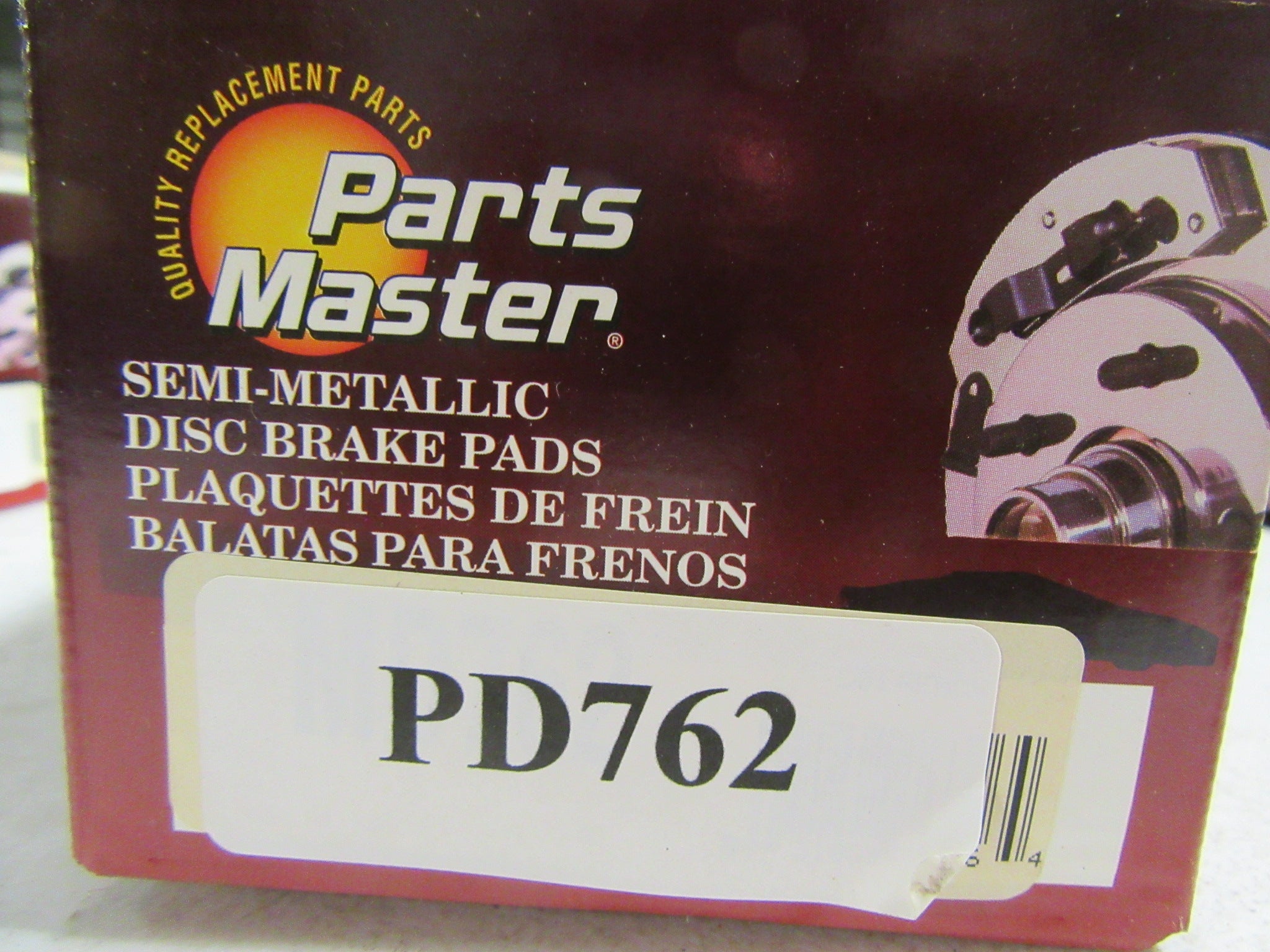 Parts Master Brake Pads PD762