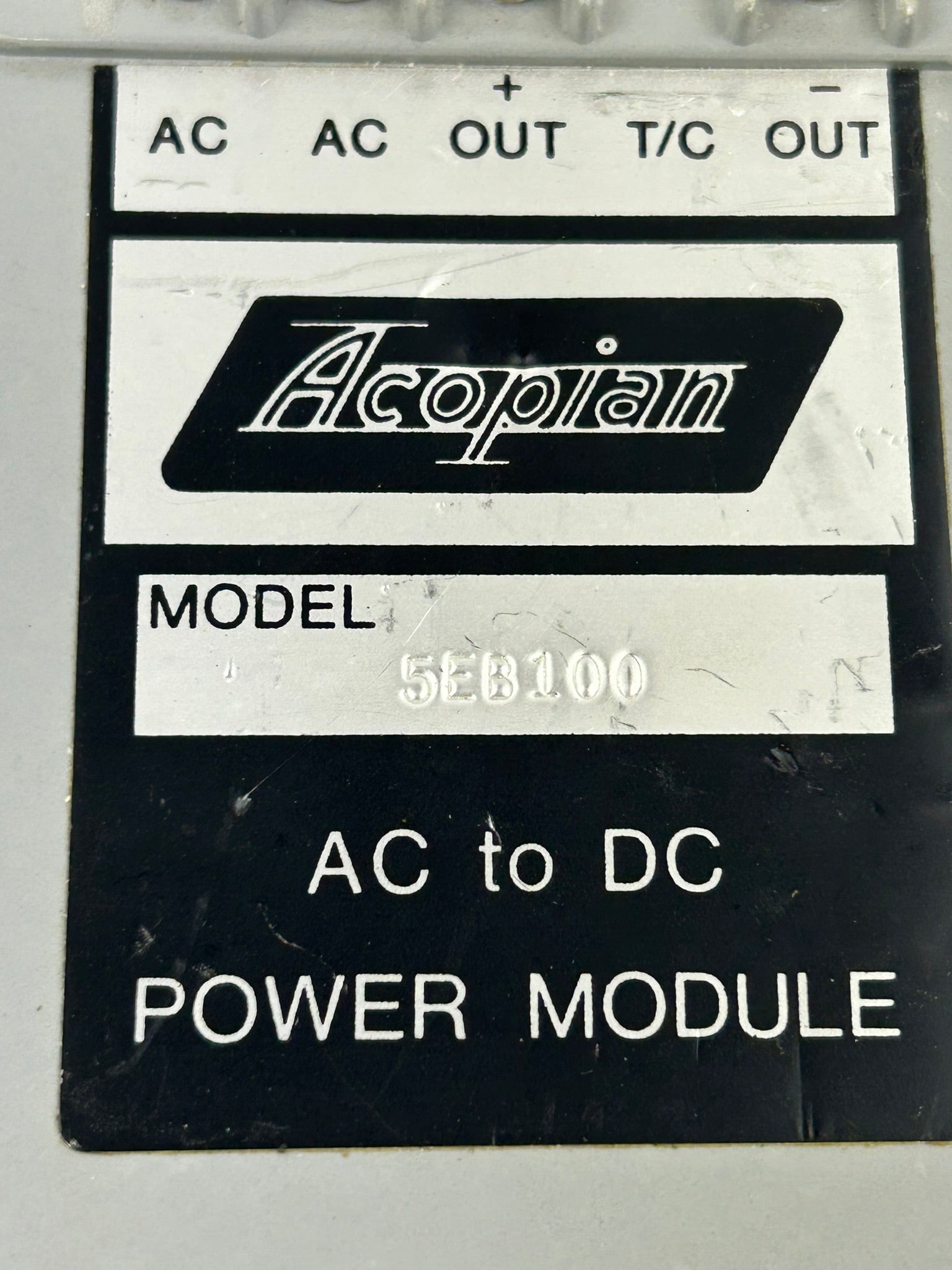 Acopian 5EB100 AC to DC Power Module