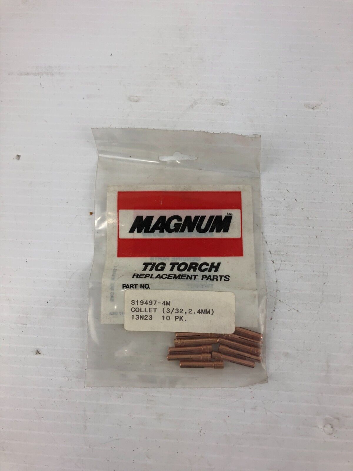 Magnum S19497-4M Tig Torch Replacement Tip - Package of 10