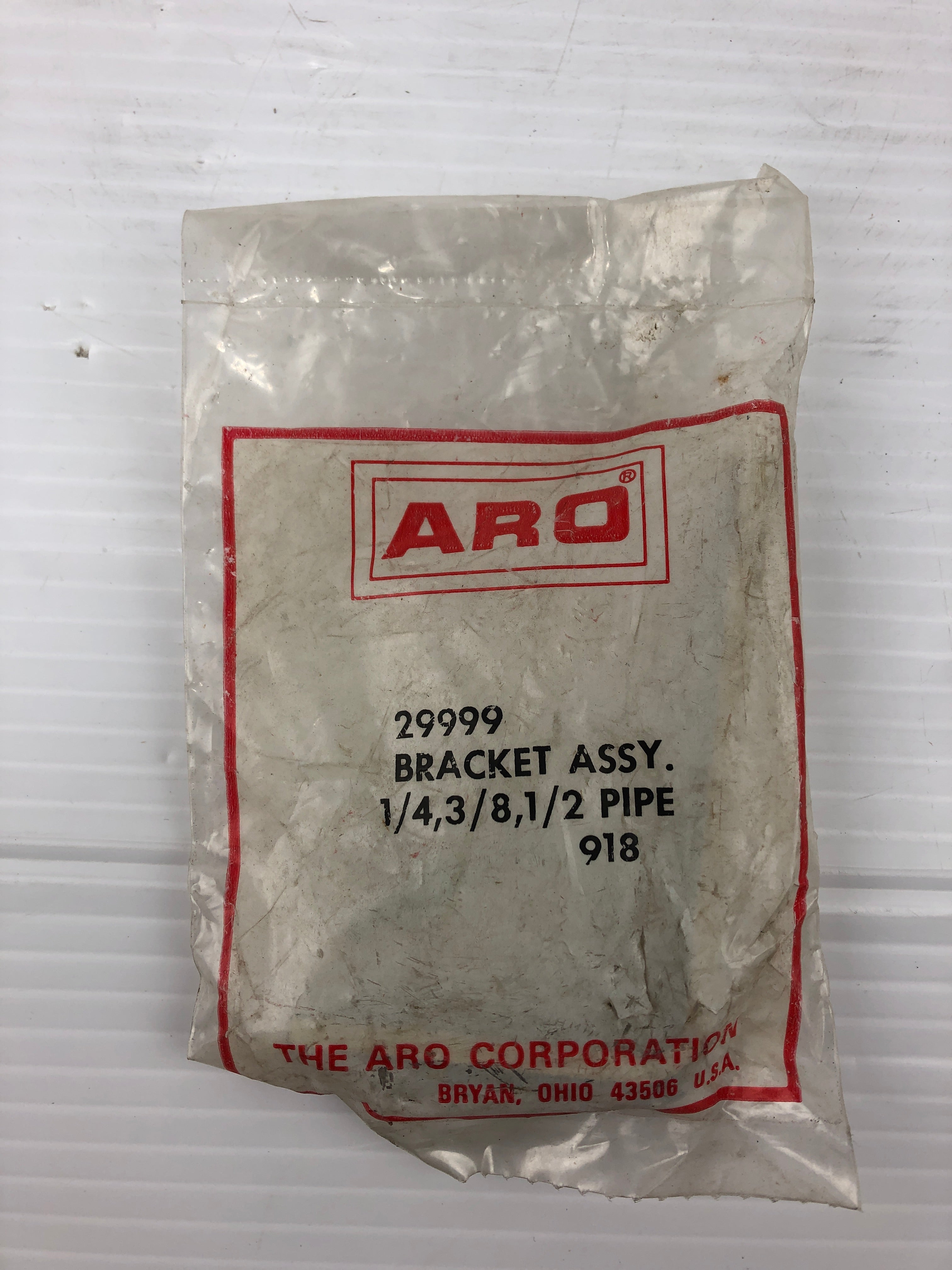 ARO 29999 Bracket Assembly 1/4" 3/8" 1/2" Pipe 918