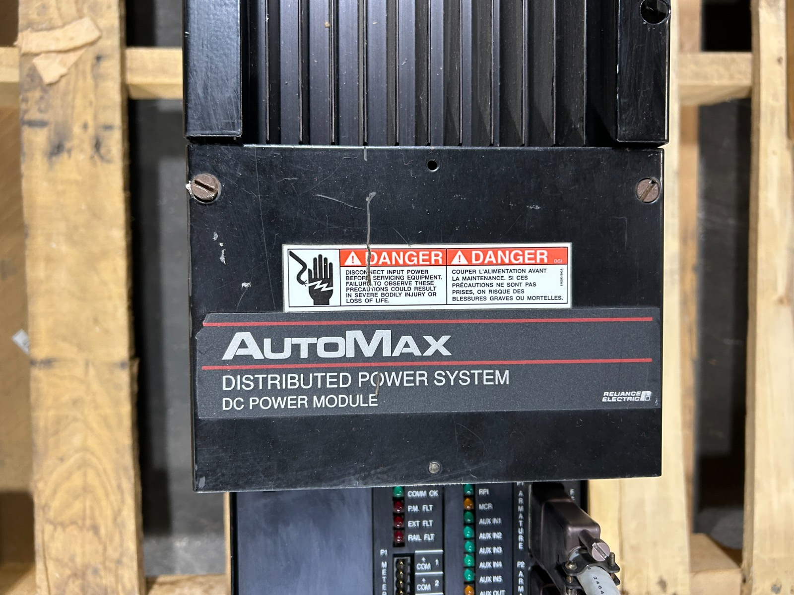 Reliance Electric 803611-1SRR AutoMax DC Power Module S6R 805401-1R 30/60HP