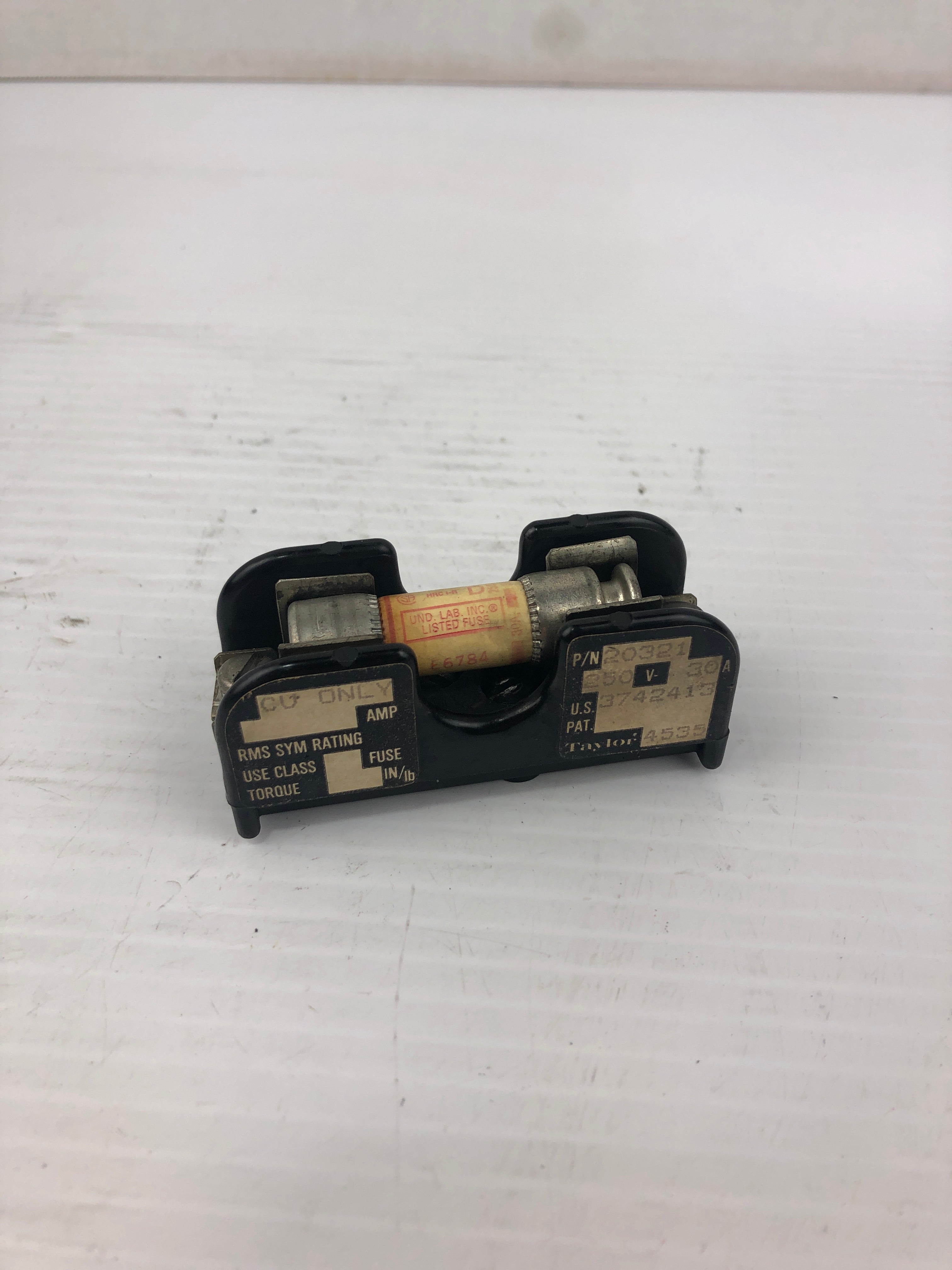 Taylor 20321 Fuse Holder with Gould Fuse 4535