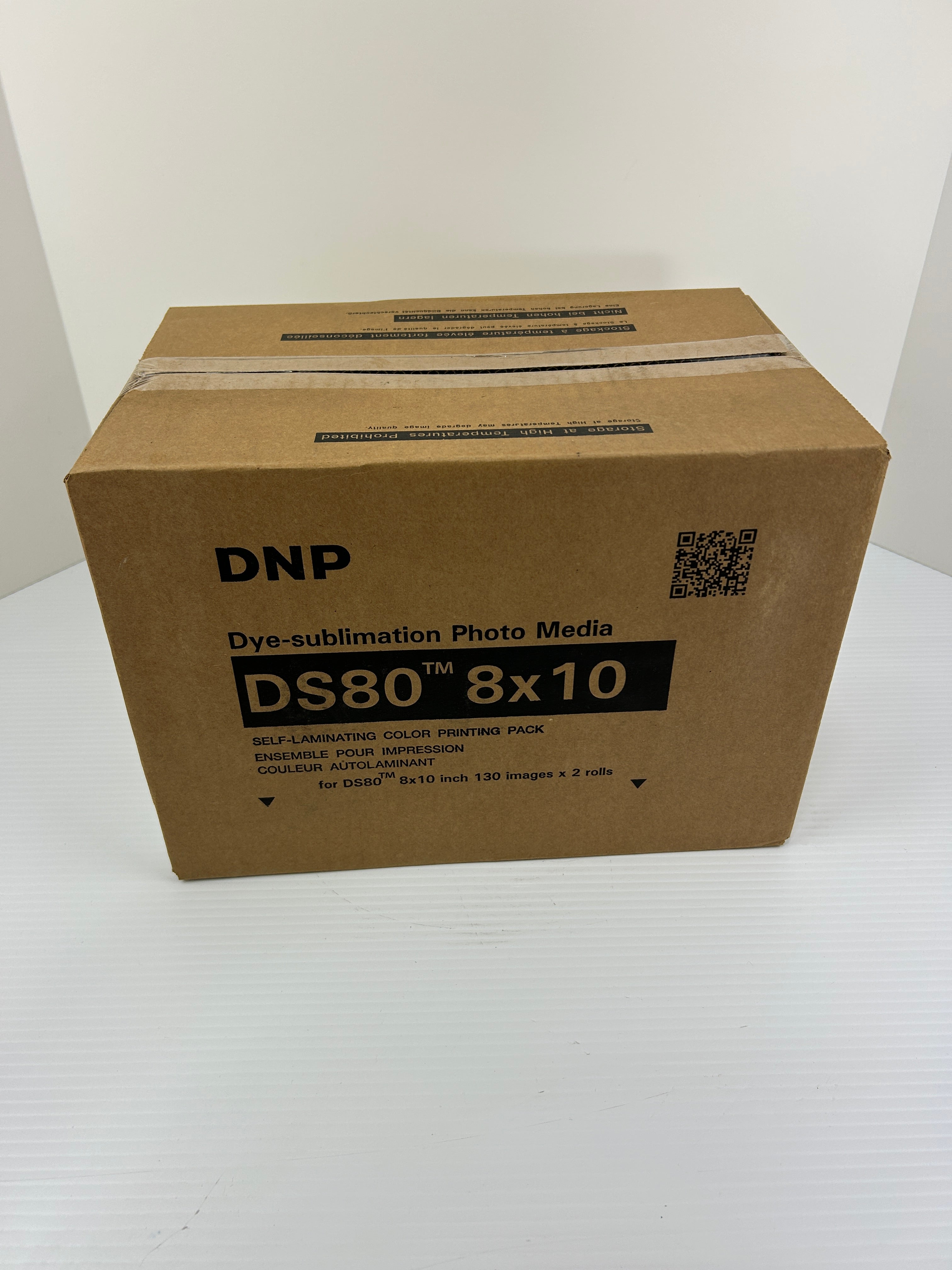 DNP DS80 8x10" Print Kit DS80PK810 Dye-Sublimation Photo Media Color - Case of 2