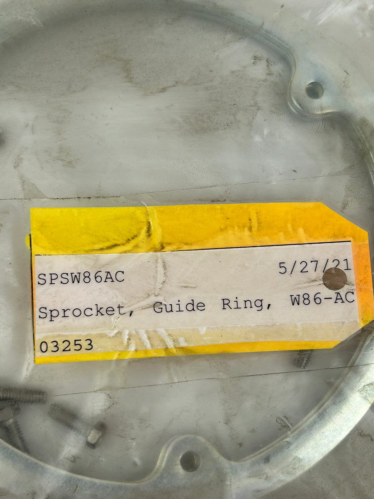 Rexnord SPSW86AC W86-AC Sprocket Guide Ring Kit Conveyor 03253