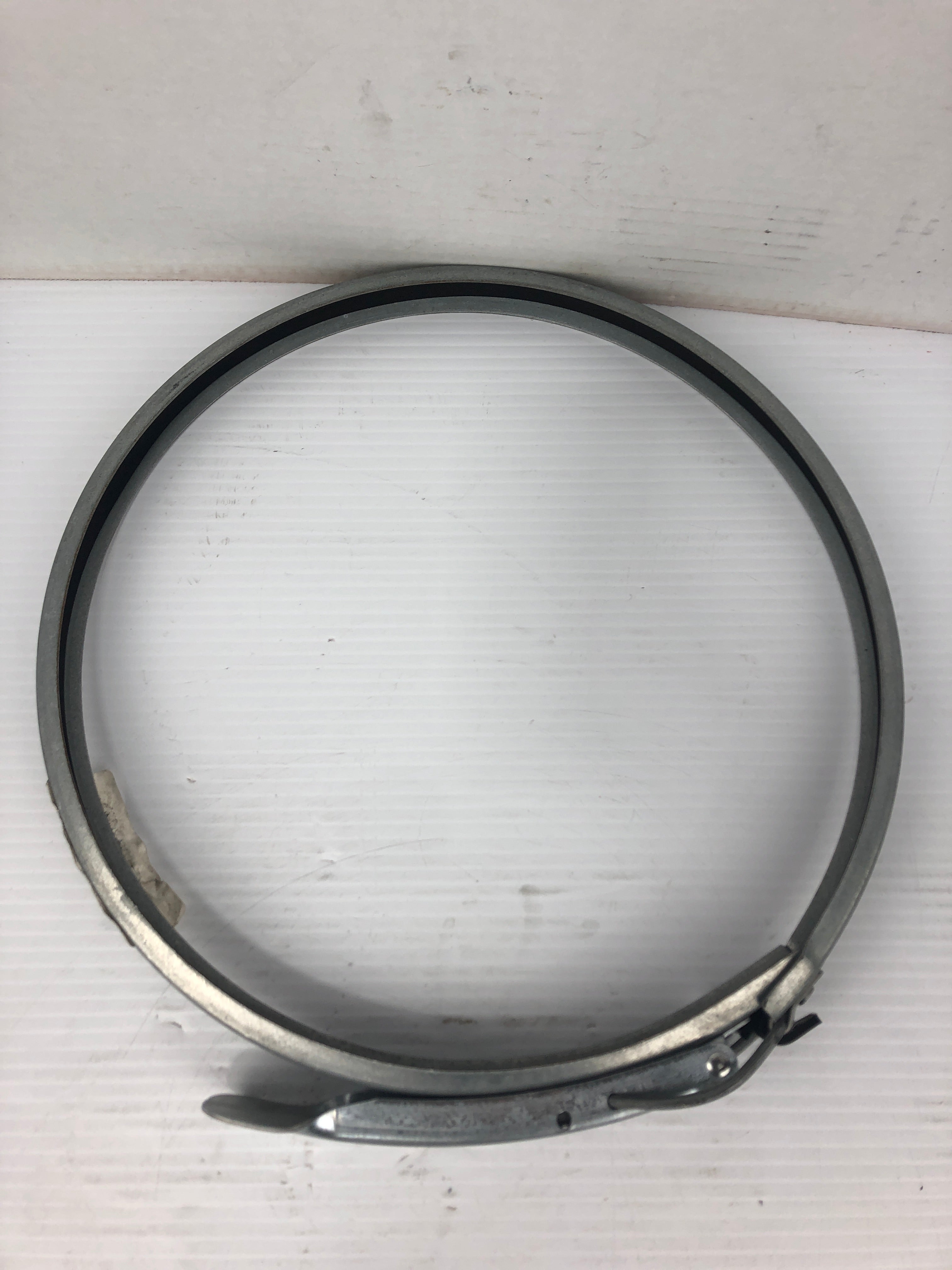 Nordfab 40D626 Drum Steel Clamp Galvanized with Bridge Pin 12" Barrel Lid Seal
