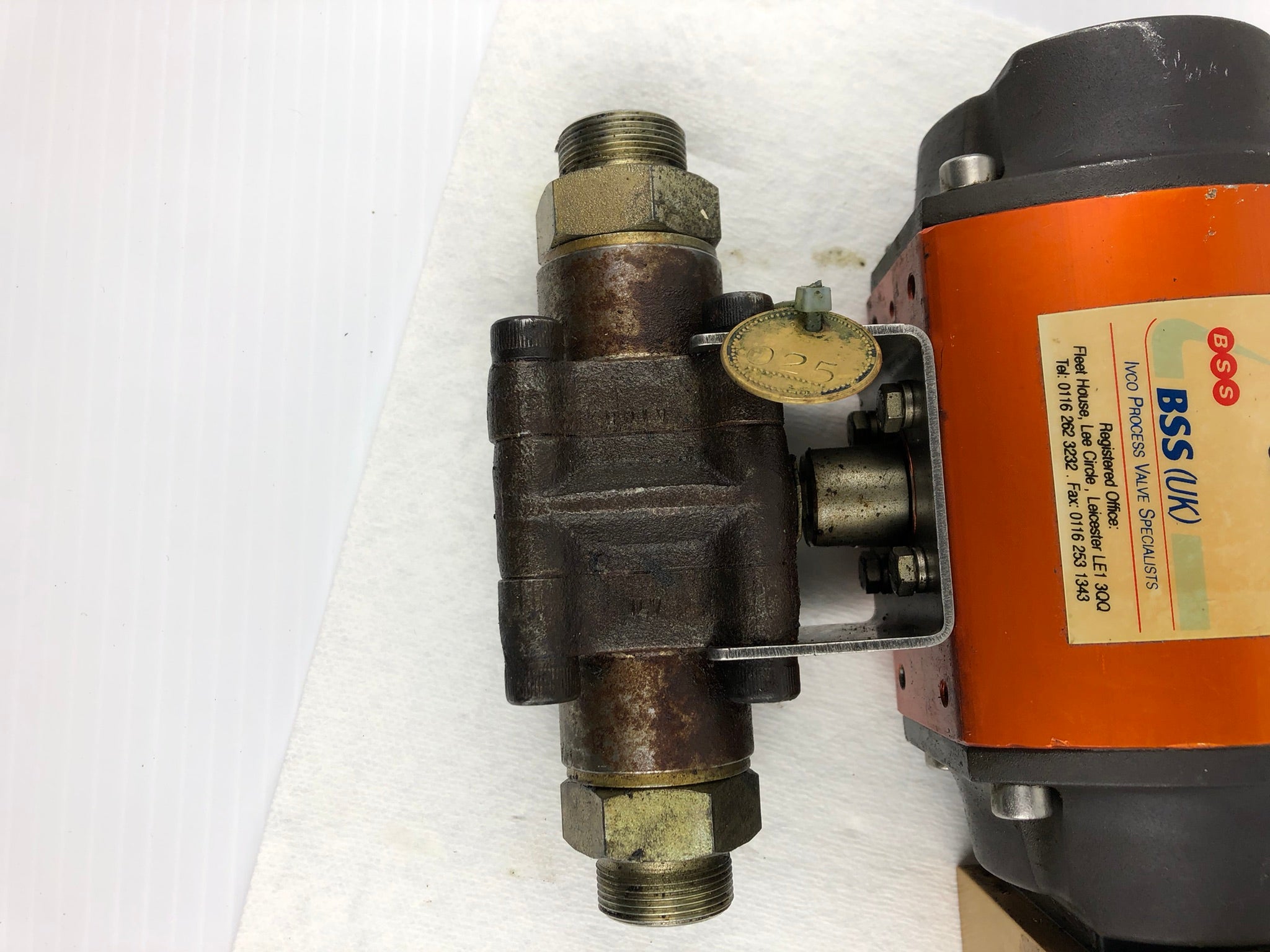 Norbro 10-RDB40-1SDBE0-D Pneumatic Actuator w Lucifer S26401-36-1