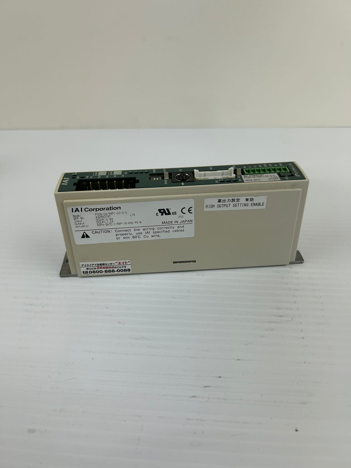 IAI PCON-CAPosition Controller 24VDC PCON-CA-56PI-CC-0-0 RCP4 Actuator