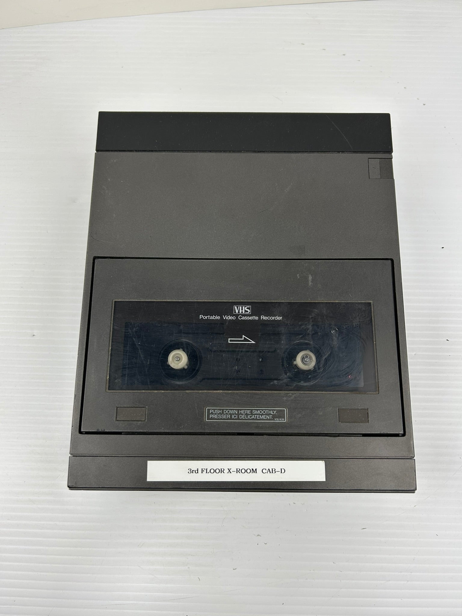 Panasonic AG-2400 Portable Video Cassette Recorder - No Battery