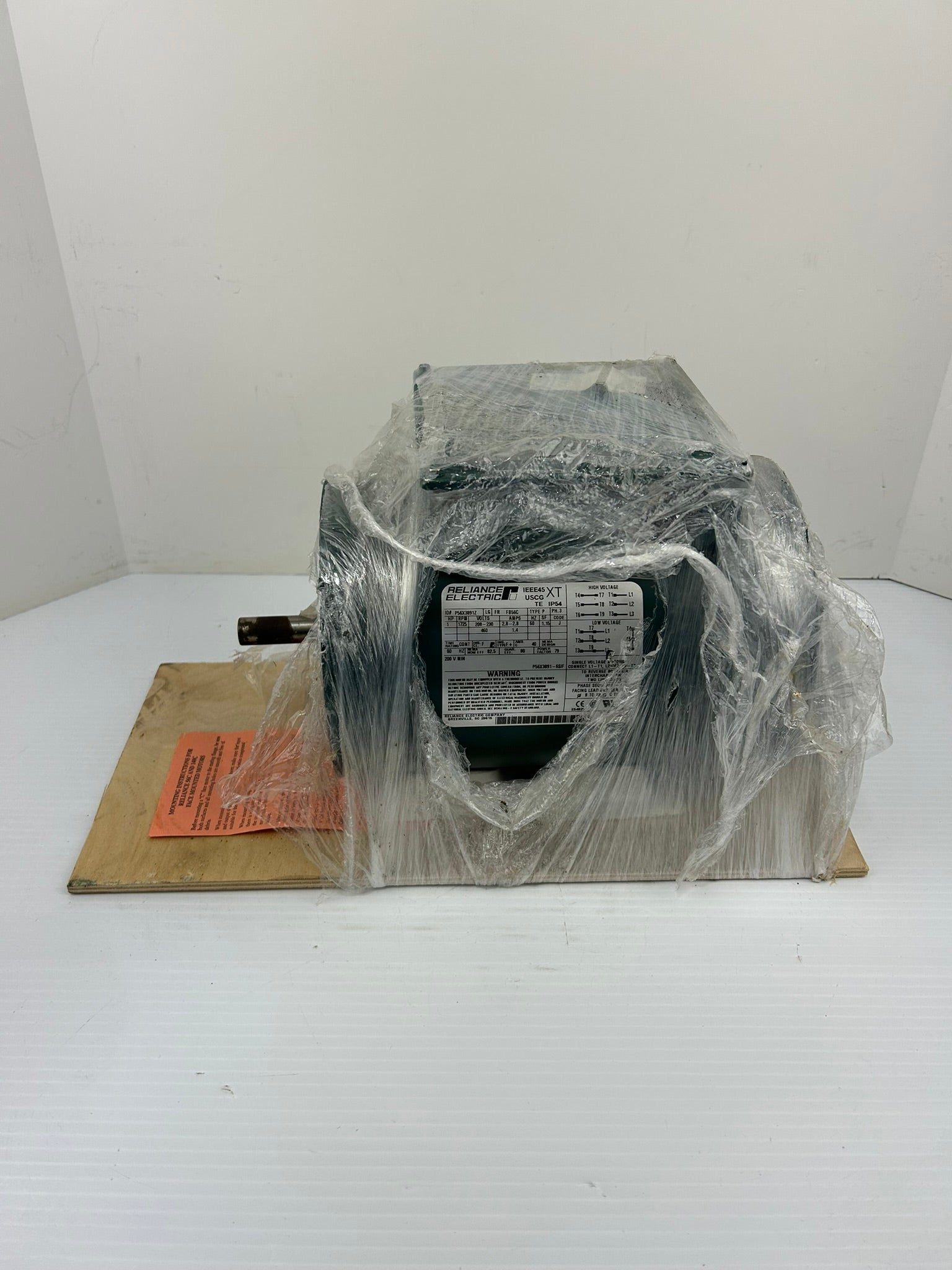 Reliance Electric P56X3891Z DC Motor FB56C Frame Type P 3 PH 1 HP 1725 RPM