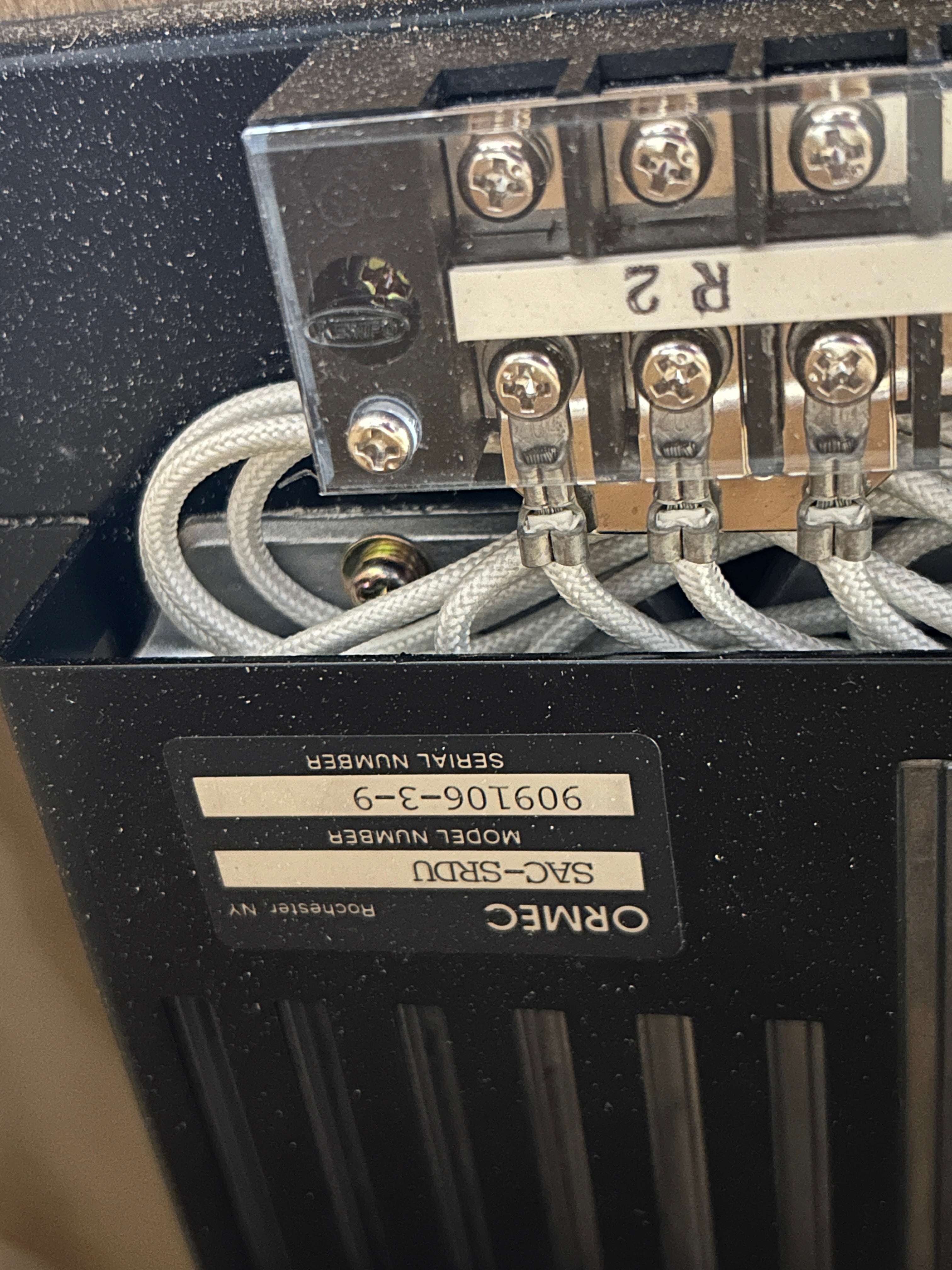 Ormec MCS-S45H*227A Servo Drive Assembly SAC-SDRU Breaker LF-330 Noise Filter