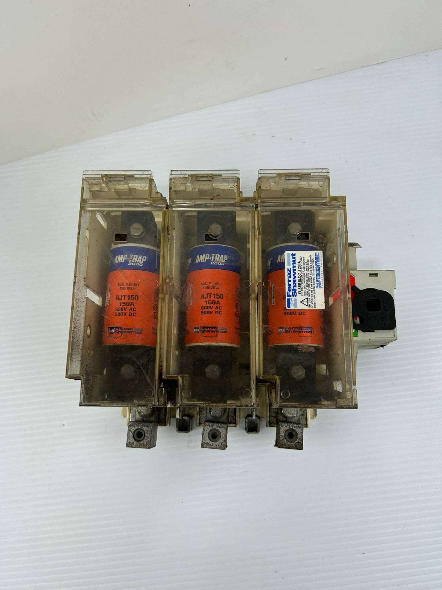 Ferraz Shawmut FBJ200 Fusible Disconnect Switch J 200A - No Handle Hardware